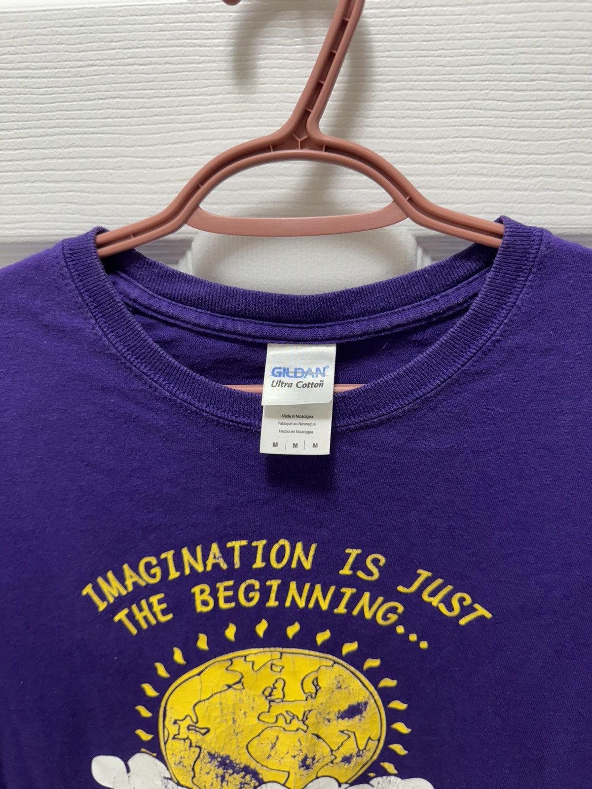 Gildan Gildan Imagination Is Just The Beginning 2015 Vintage Purple Size US M / EU 48-50 / 2 - 4 Thumbnail