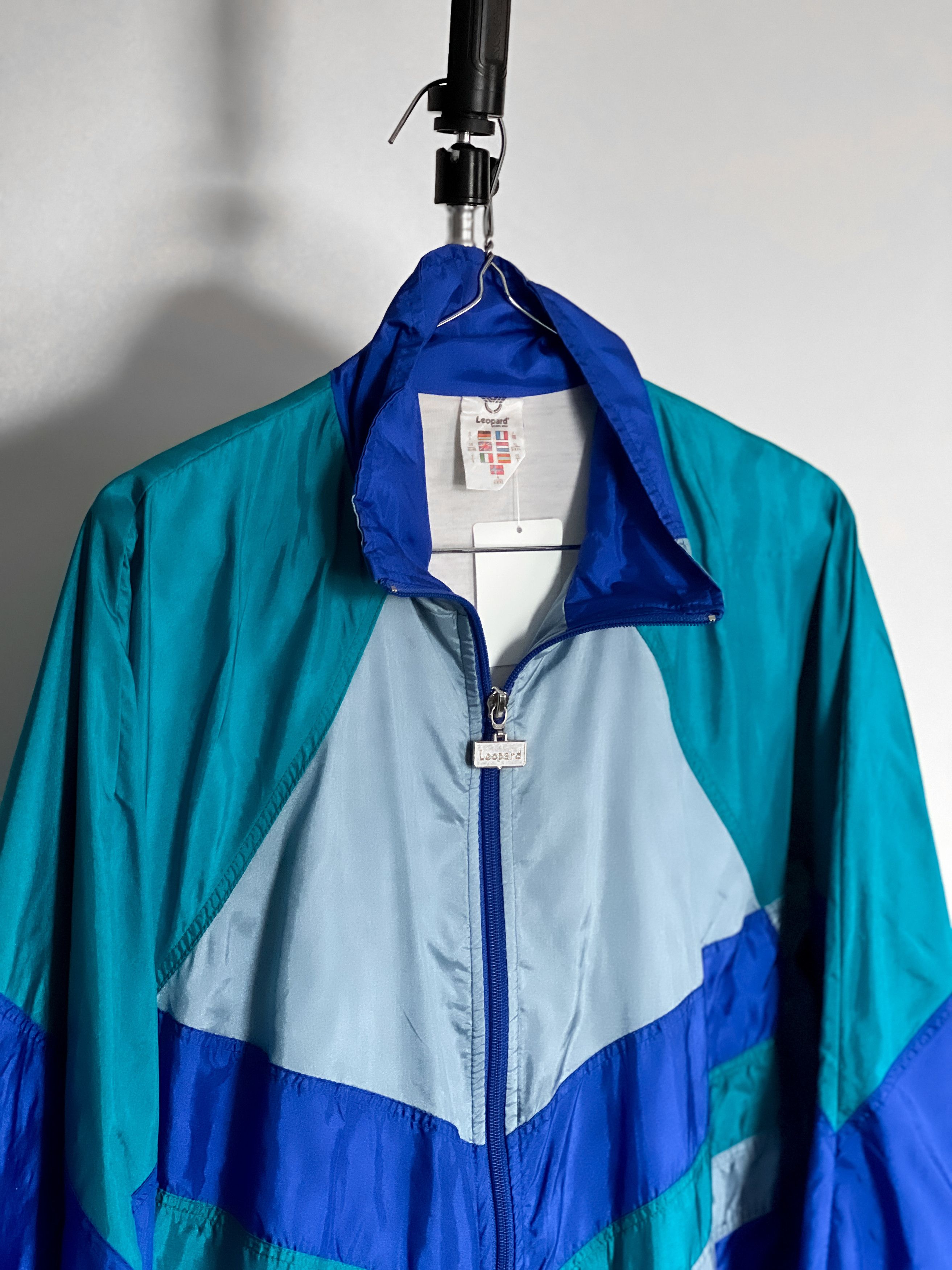 Other Leopard Vintage 90’s Men’s Nylon Track Top Size US XXL / EU 58 / 5 - 2 Thumbnail