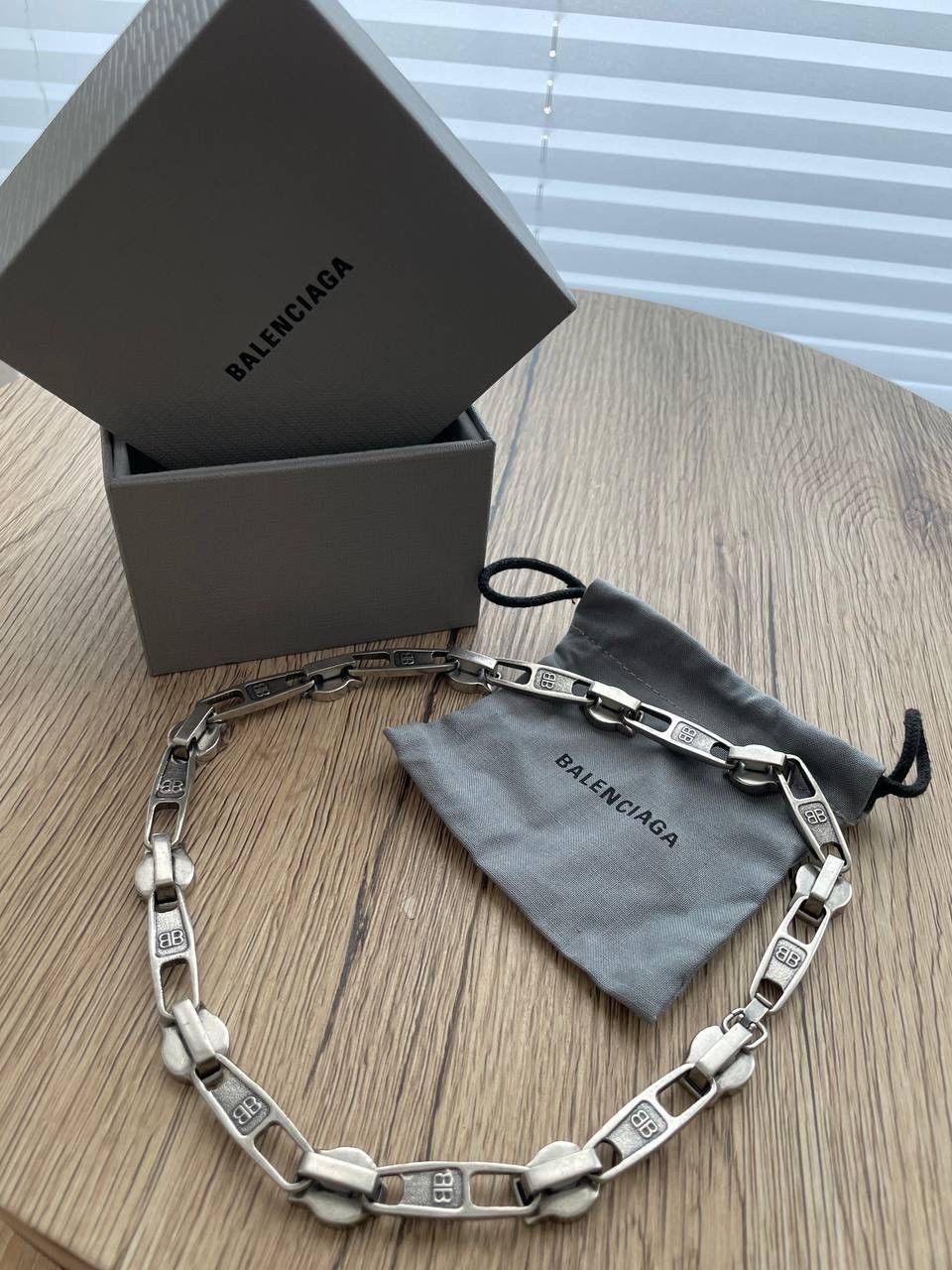 Balenciaga Balenciaga silver zip necklace Size ONE SIZE - 4 Thumbnail