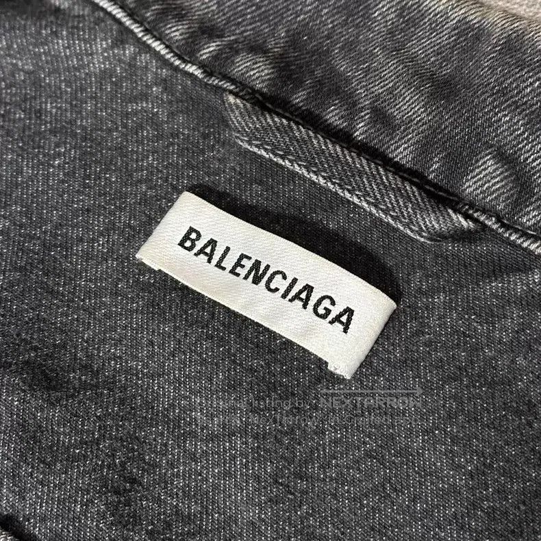 Balenciaga Balenciaga Logo Letter Jacket Size S / US 4 / IT 40 - 7 Thumbnail