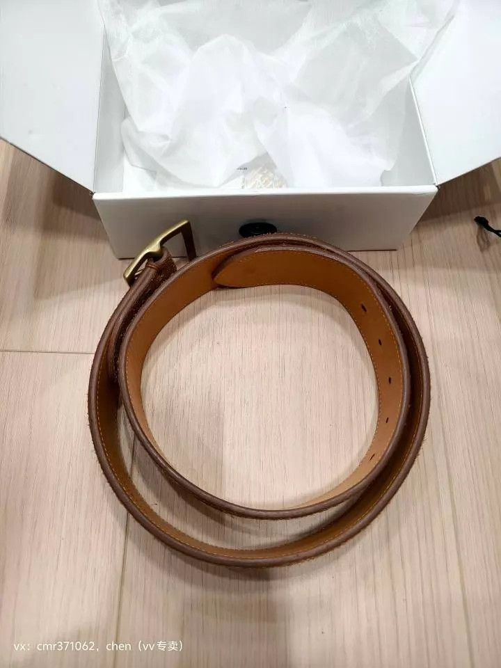 Visvim VISVIM 17AW PLAIN BELT 45MM VEGGIE SUEDE Camel w34 Size 34 - 8 Thumbnail