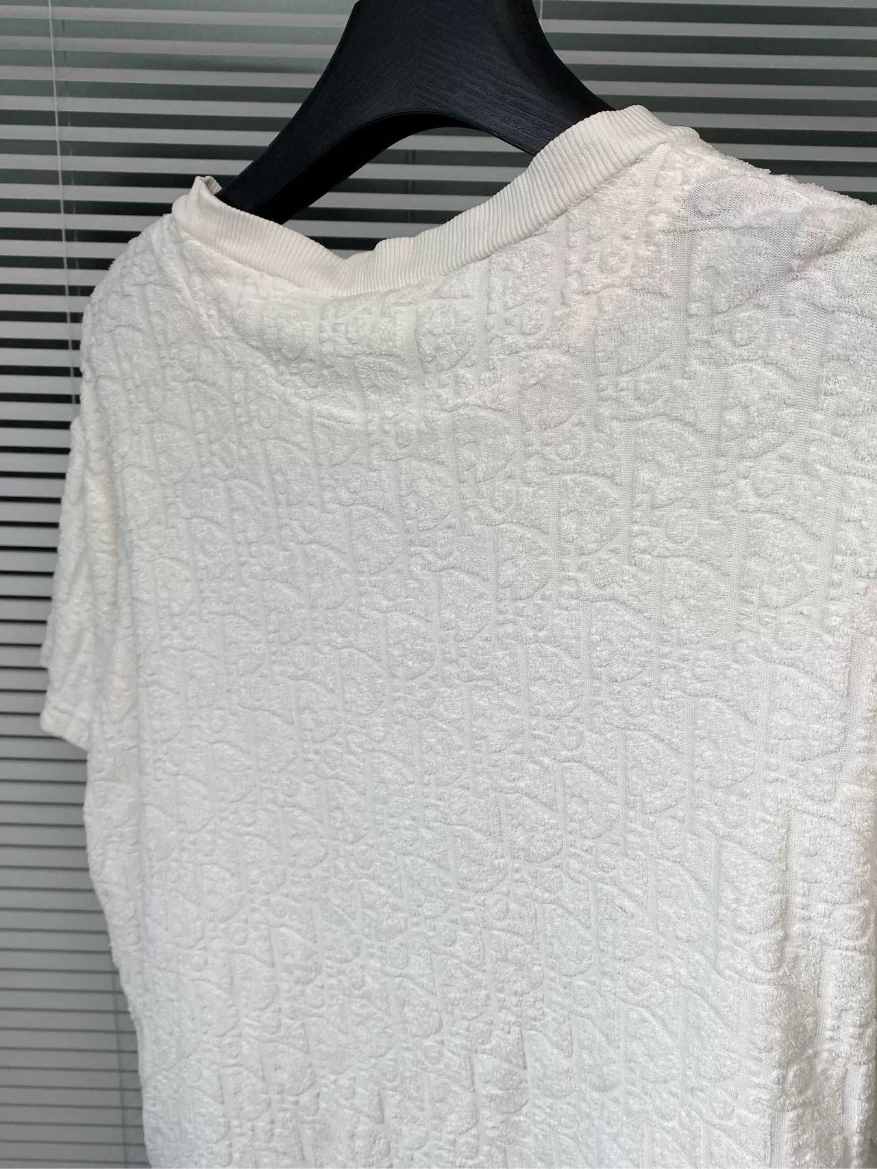 Dior Dior Oblique All-Over Logo Short-Sleeve T-Shirt Size US XS / EU 42 / 0 - 8 Thumbnail