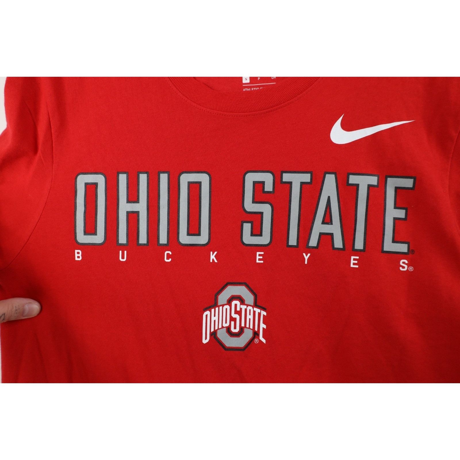 Nike New Nike Spell Out The Ohio State University T-Shirt Size US S / EU 44-46 / 1 - 4 Thumbnail
