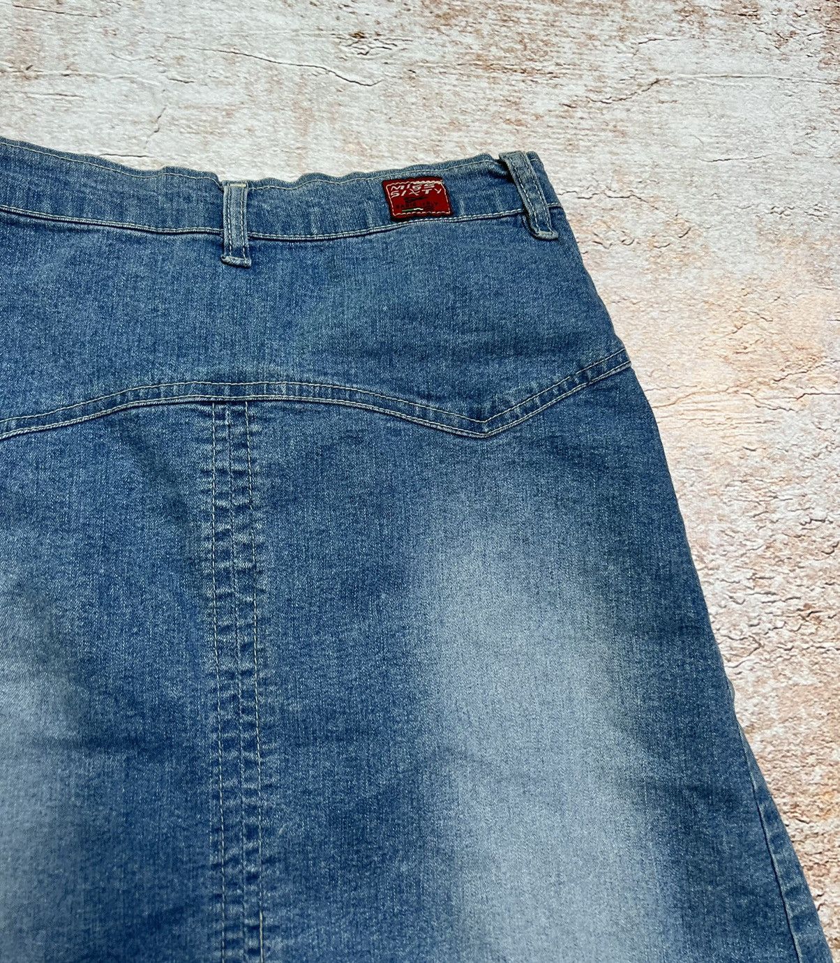 Miss Sixty × Vintage Miss Sixty vintage denim flare skirt Size 26" / US 2 / IT 38 - 7 Thumbnail