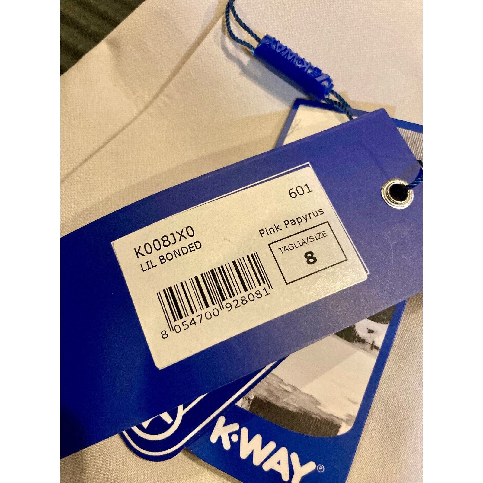 Other K-Way Women’s Lil Bonded Micro Ripstop Jacket Sz 8 Size M / US 6-8 / IT 42-44 - 10 Thumbnail