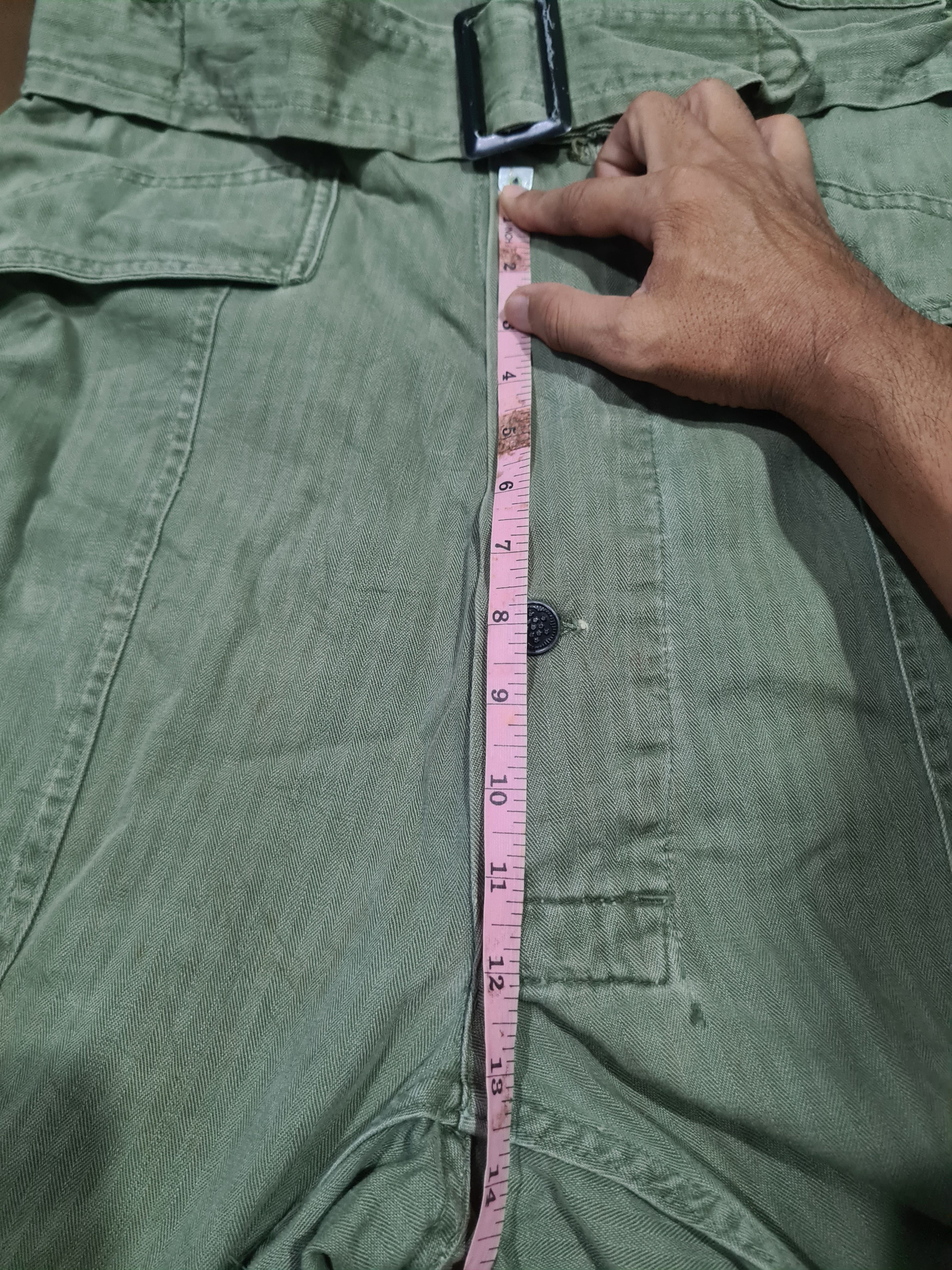 Vintage army military coverall overall hbt 13 star button Size US 42 / EU 58 - 10 Thumbnail