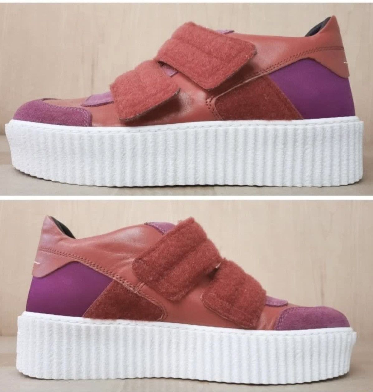 Maison Margiela MAISON MARTIN MARGIELA leather platform sneakers Size US 6 / IT 36 - 5 Thumbnail
