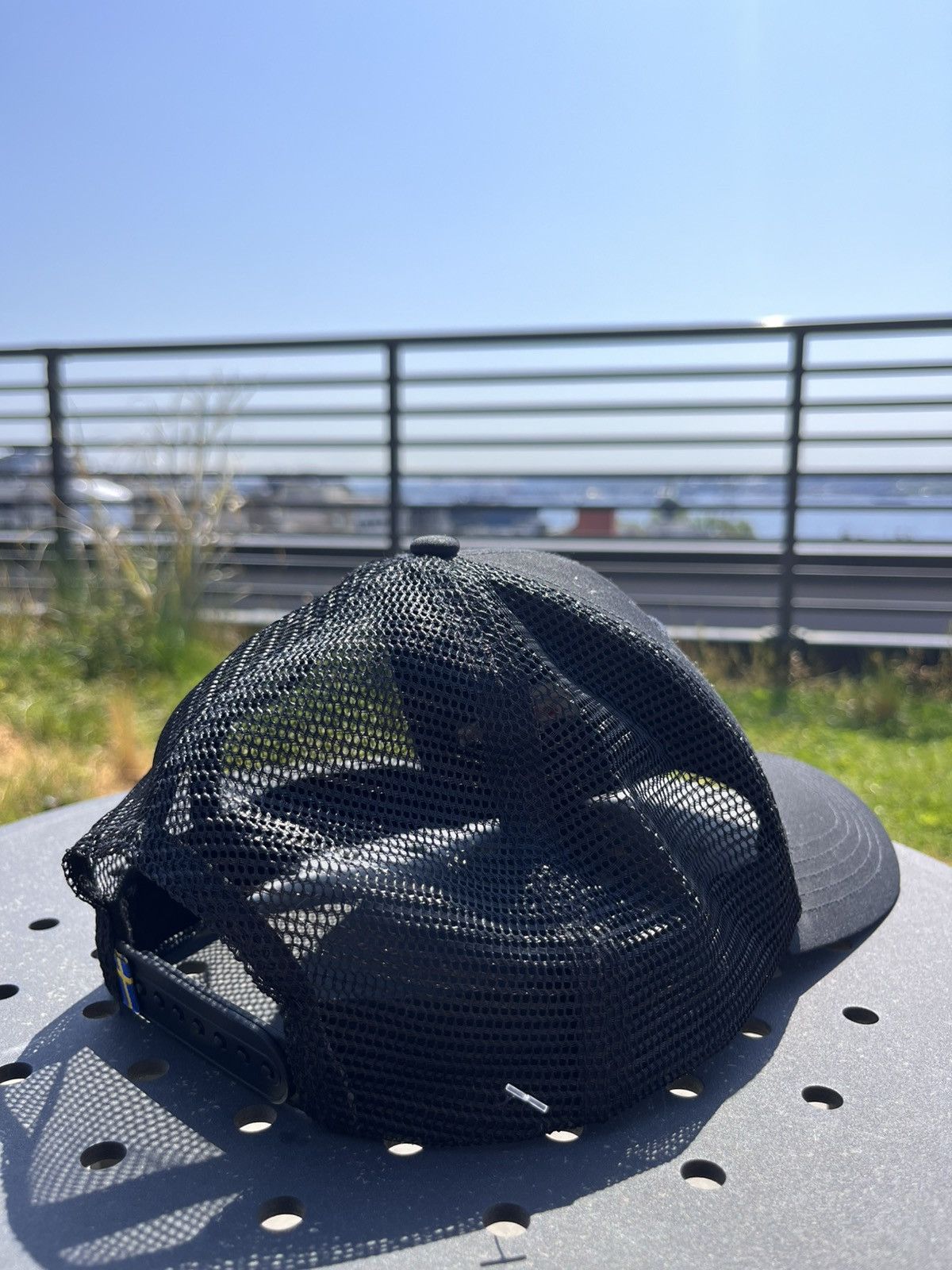 Fjallraven Fjällräven Logo Trucker Cap – Black (L/XL) Size ONE SIZE - 4 Thumbnail
