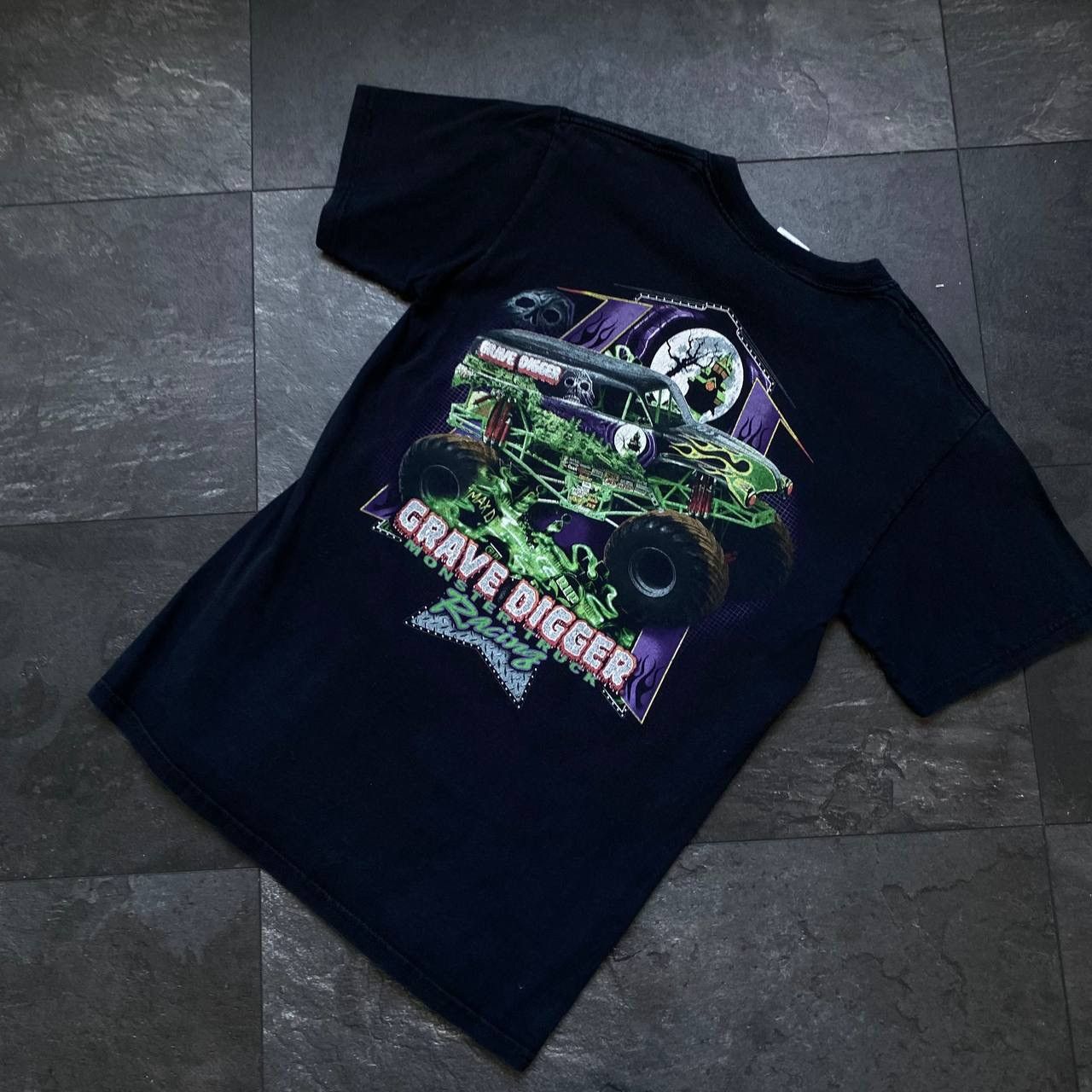 Vintage Vintage Grave Digger T-Shirt Monster Truck Racing Distressed Size US S / EU 44-46 / 1 - 6 Thumbnail