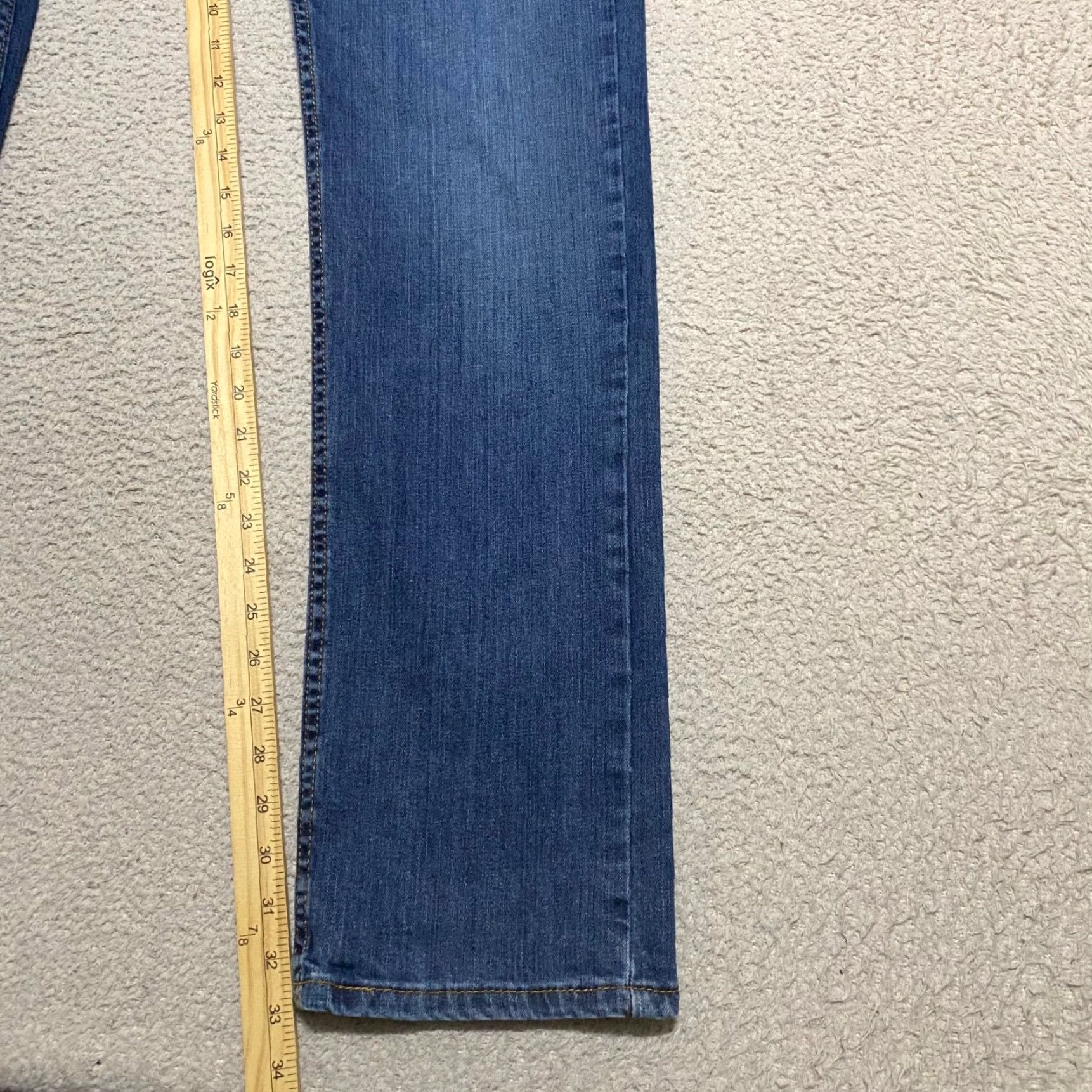 Levi's Levi's 559 Jeans Mens 30x34 Blue Denim Medium Wash Relaxed Straight Mid Rise 5-Pocket Design Navy Mens Jeans 559 500 Series Size US 30 / EU 46 - 6 Thumbnail