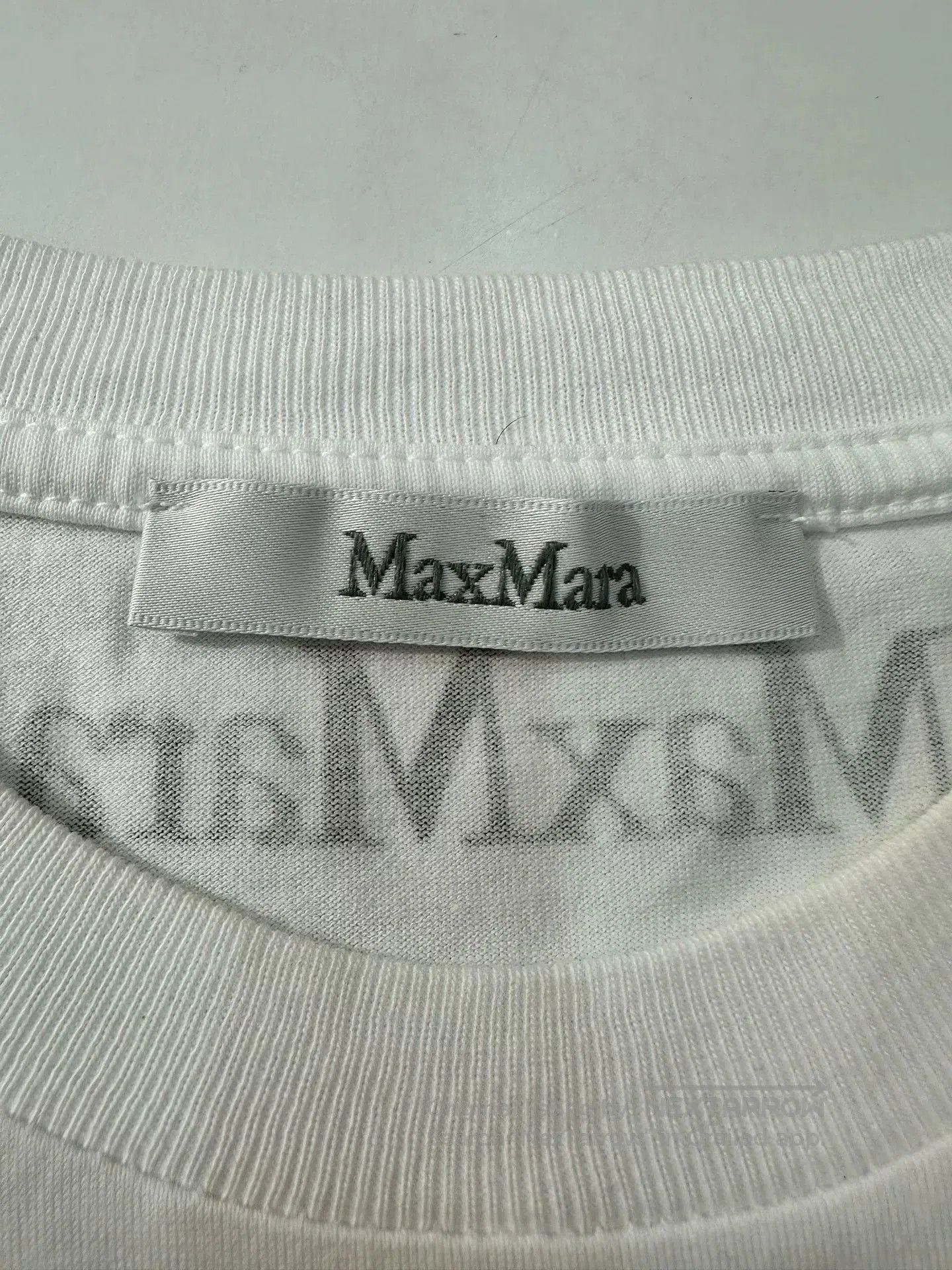 Max Mara Maxmara 'Mon Coeur' Short-Sleeve Top. Size M / US 6-8 / IT 42-44 - 3 Thumbnail