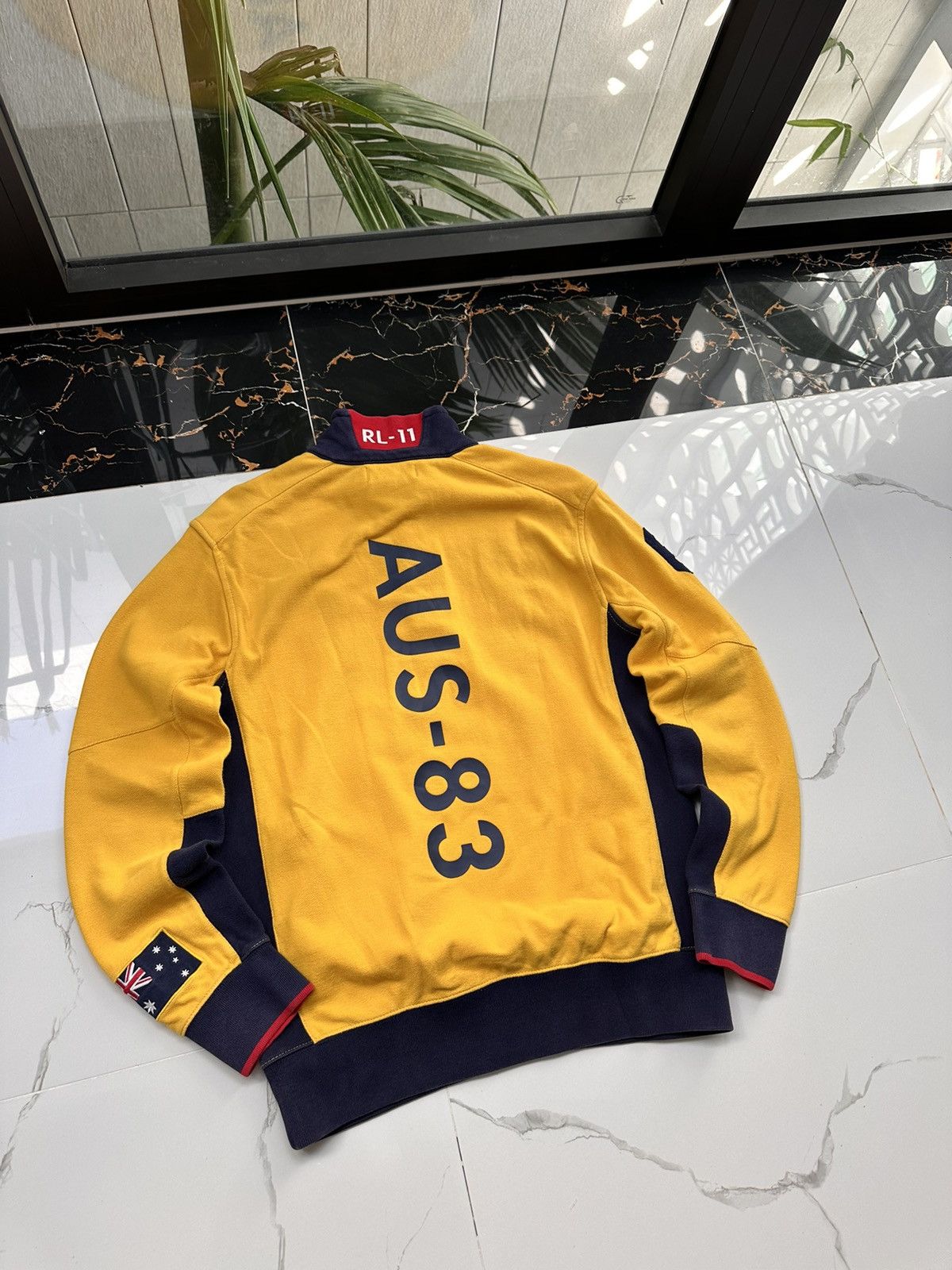 Polo Ralph Lauren × Vintage POLO RALPH LAUREN VINTAGE BIG LOGO ZIP SWEATSHIRT Size US L / EU 52-54 / 3 - 7 Thumbnail