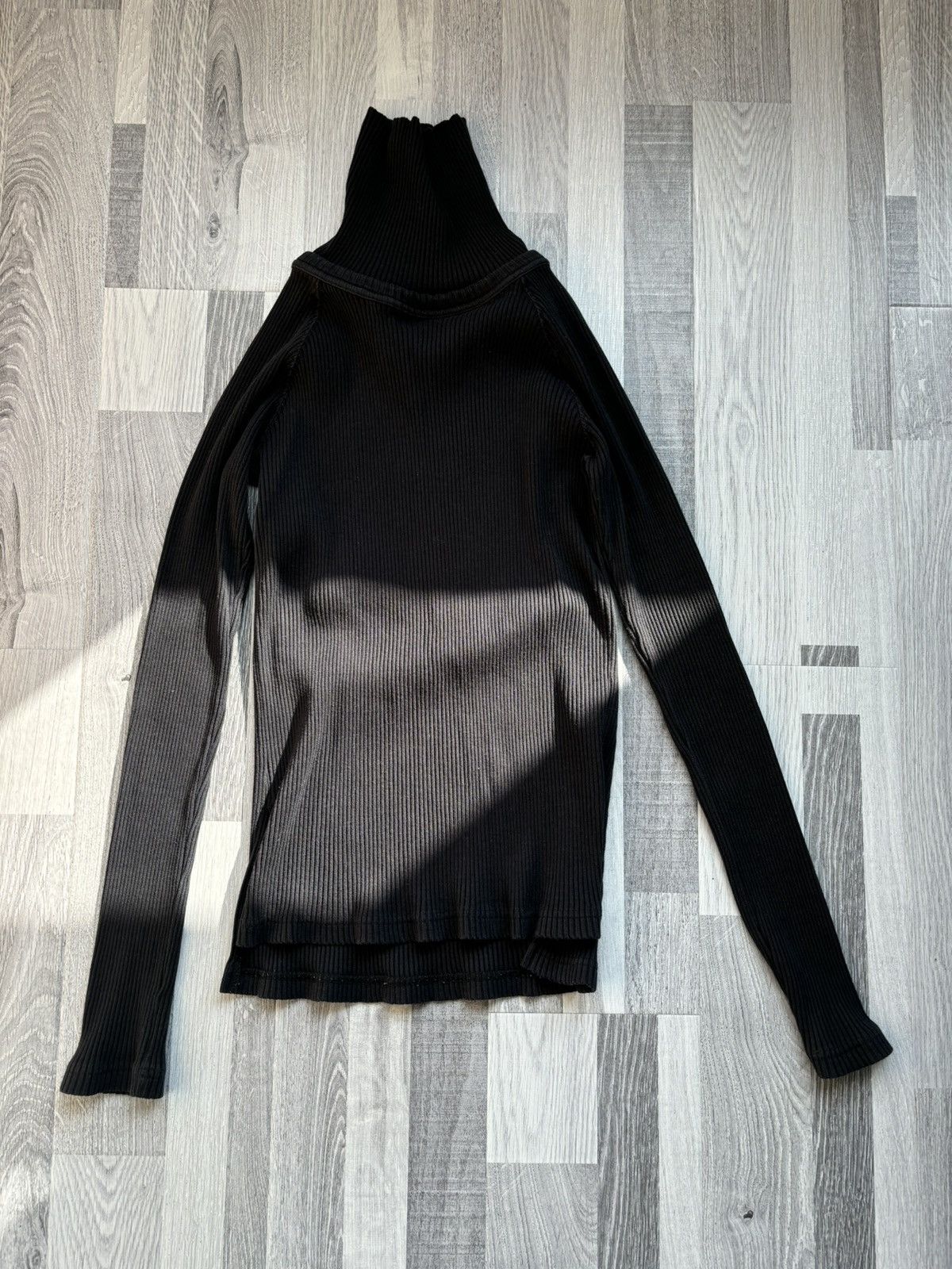 Sasquatchfabrix Sasquatchfabrix AW18 Black Turtleneck Elastic Sweater Size US S / EU 44-46 / 1 - 2 Thumbnail
