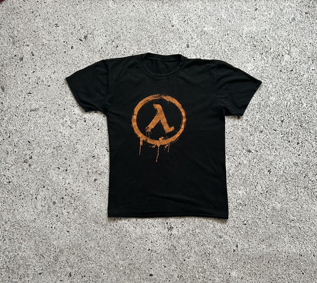 The Game × Vintage Vintage Game Half-Life Graphic Logo T-Shirt 2000’s Y2K Hype Size US XL / EU 56 / 4 - 2 Thumbnail