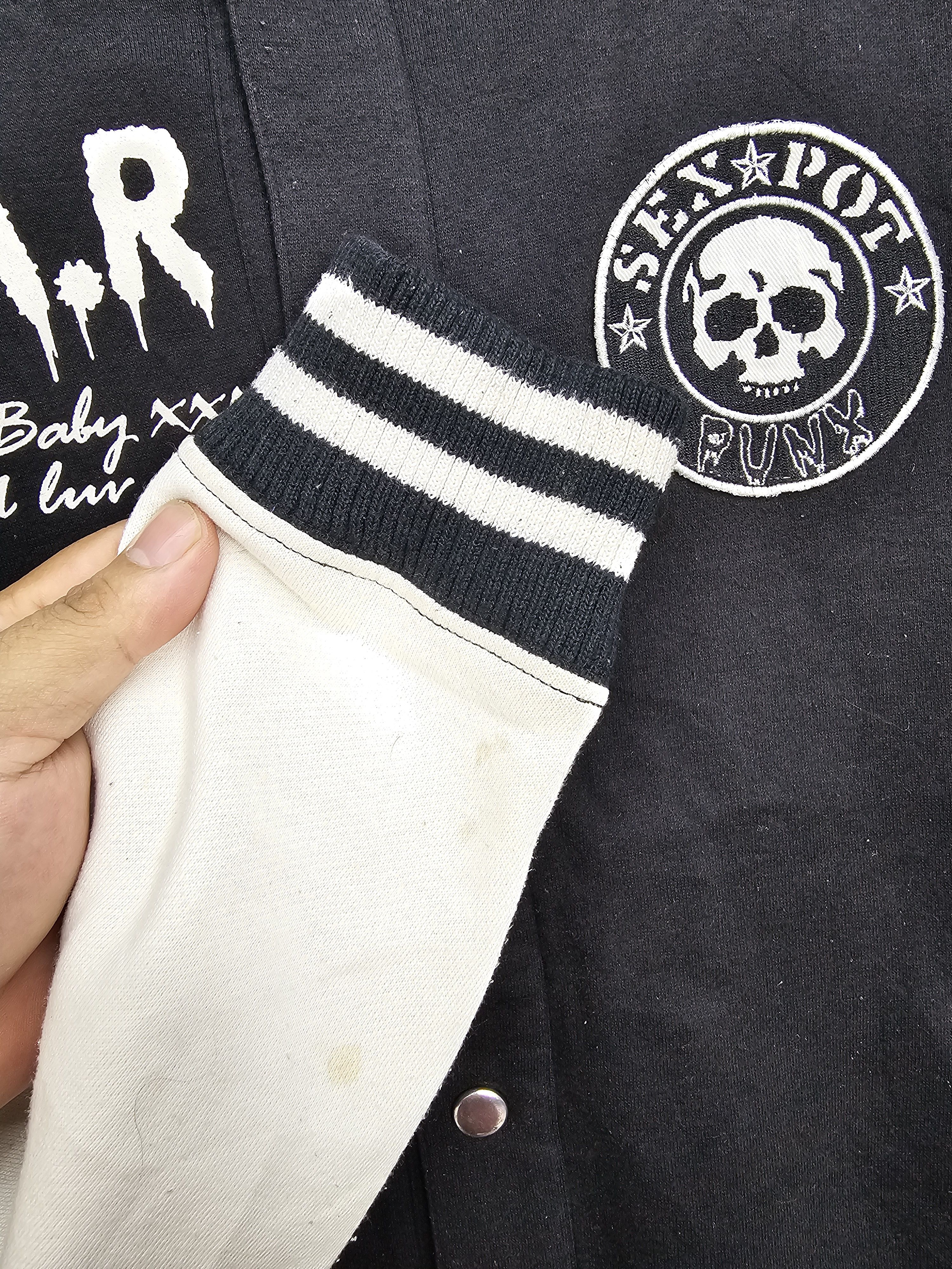 If Six Was Nine SEX POT REVENGE For The Punk Bondage Varsity Jacket J0058 Size US M / EU 48-50 / 2 - 8 Thumbnail