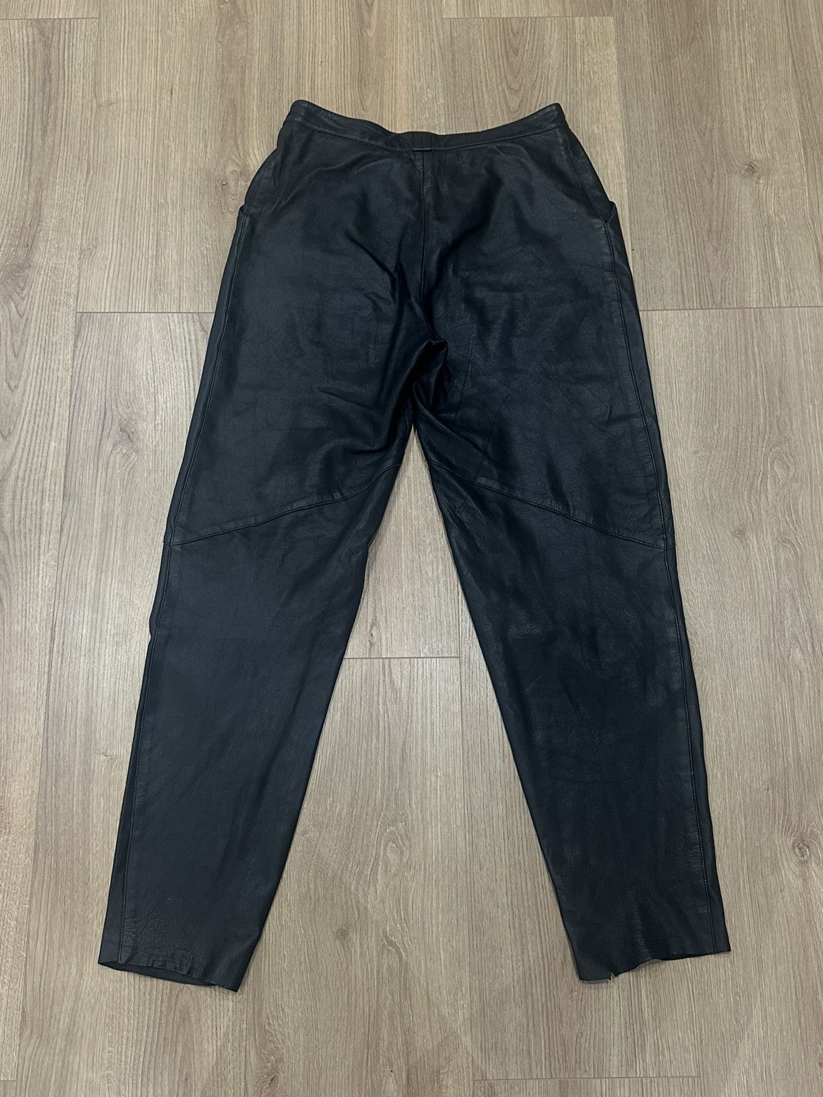 Other Slightly Baggy Leather Pants Size US 30 / EU 46 - 2 Thumbnail
