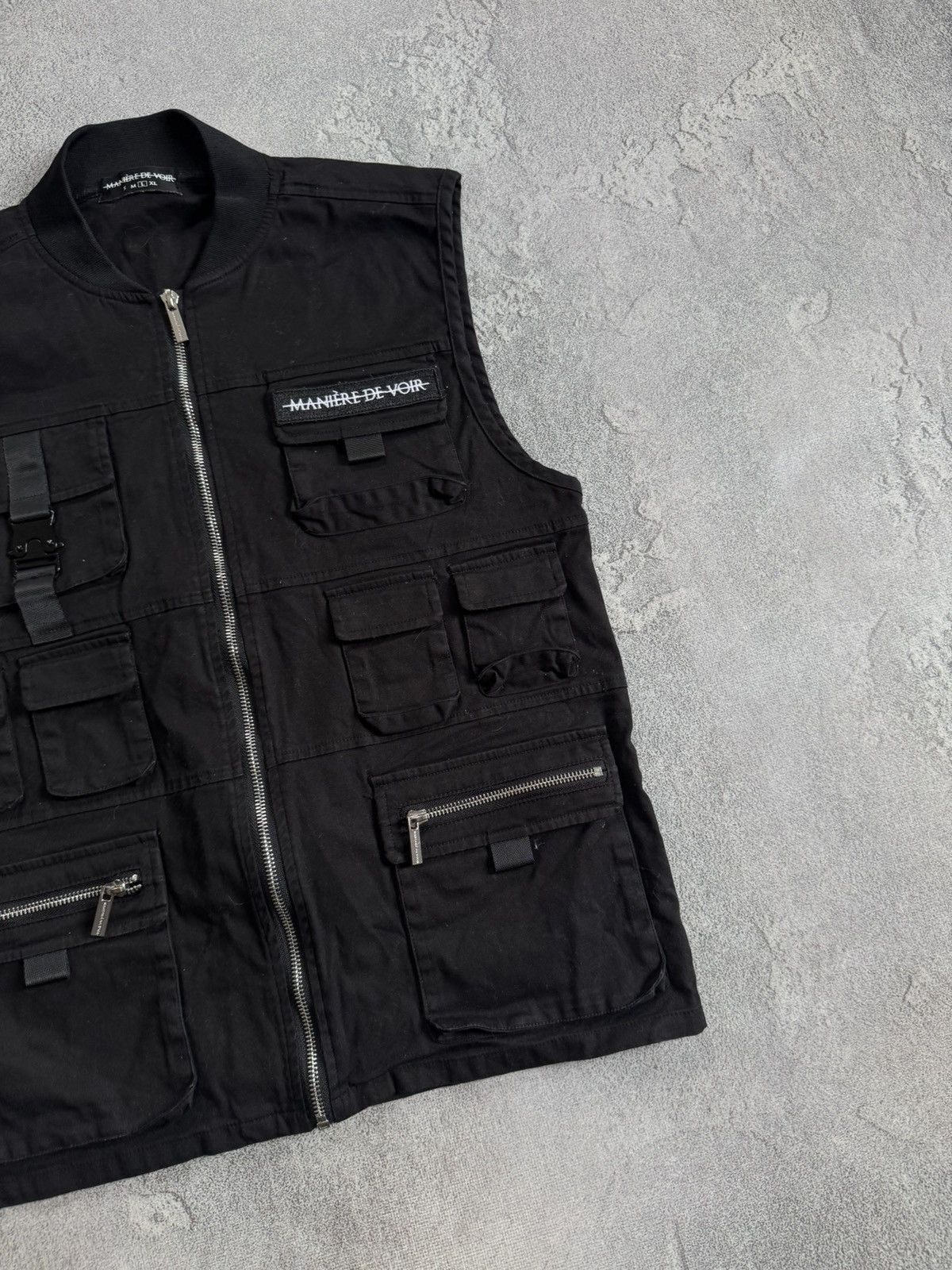 Maniere De Vior Maniere de voir L cargo tactical bondage Multipocket vest Size L / US 10 / IT 46 - 3 Thumbnail