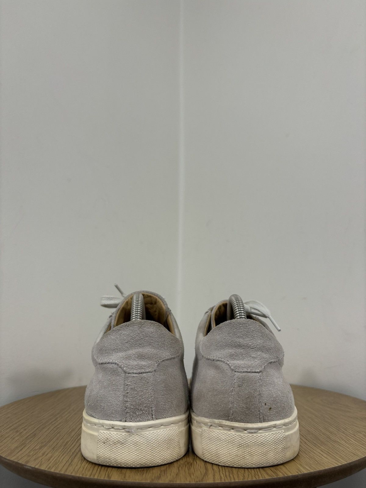 Suitsupply Suitsupply Gray Suede Leather Casual Sneakers Shoes Size US 7 / EU 40 - 14 Thumbnail