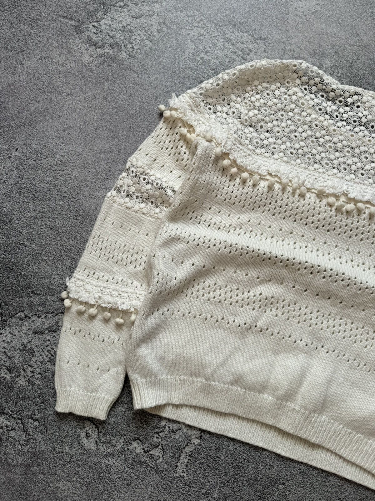 Designer × Sezane Sezane S Wmns sweater knitwear jumper pullover long sleeve Size S / US 4 / IT 40 - 11 Thumbnail