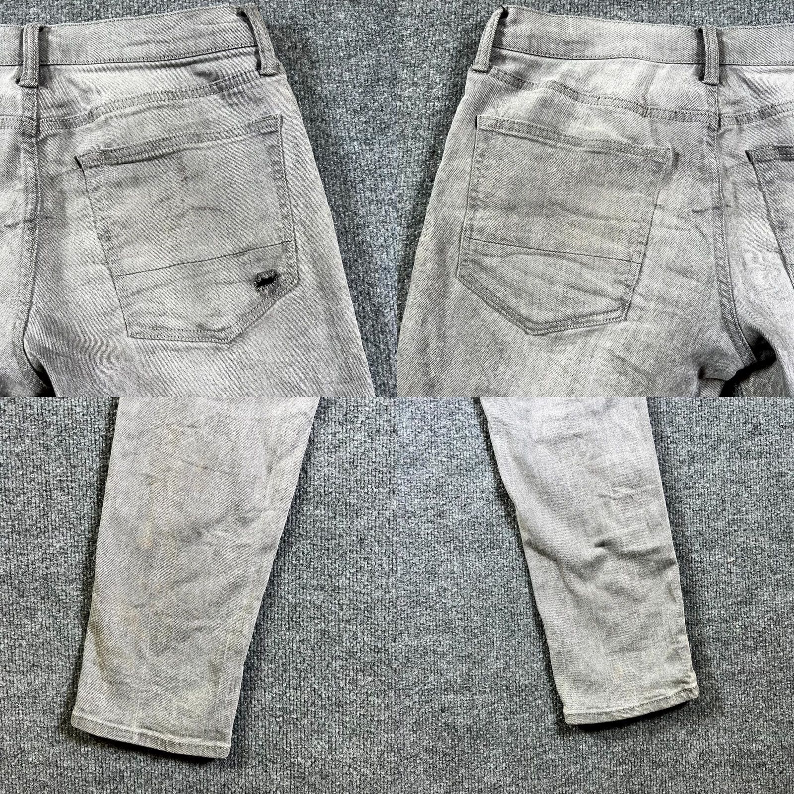 Vintage Arizona Jeans Mens 30x30 Gray Denim Cotton Skinny Leg Outdoor Size US 30 / EU 46 - 9 Thumbnail