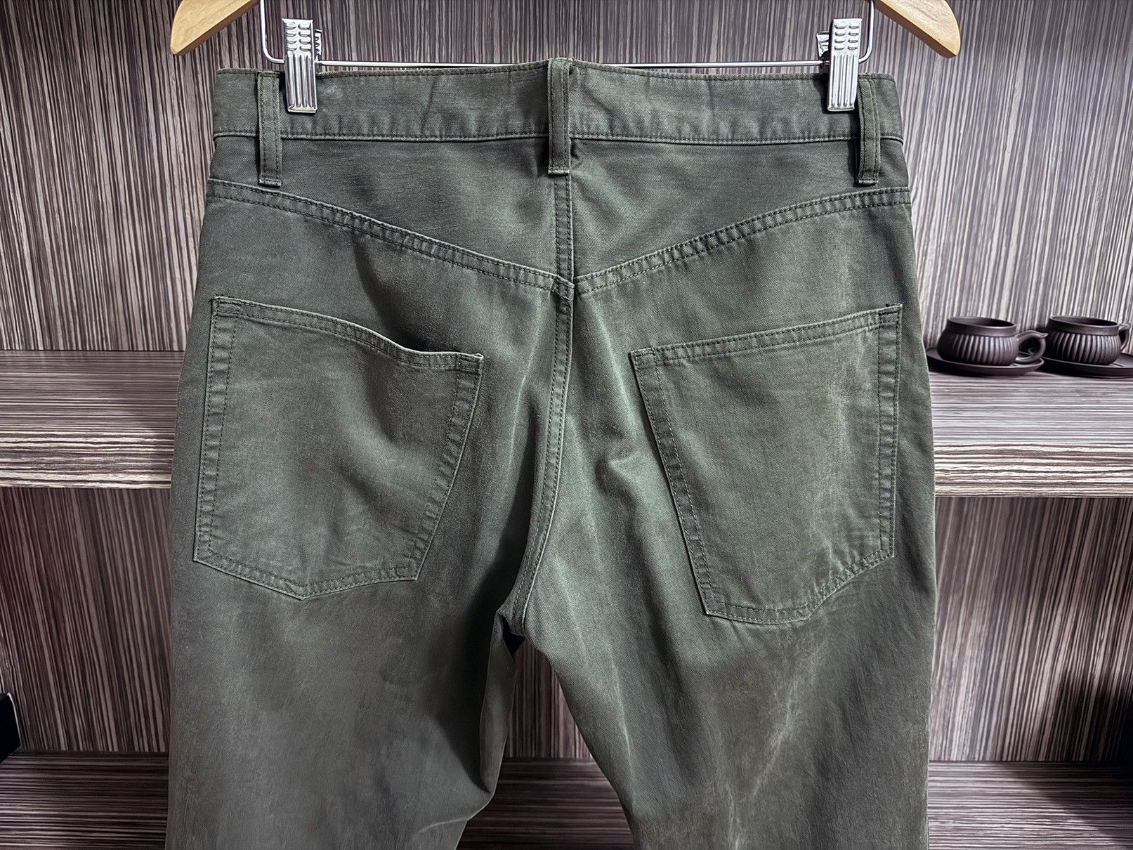 Visvim Visvim 12SS FLUXUS 03 CHINO Pants Sz. 1 OLIVE 01121050008017 Size US 30 / EU 46 - 6 Thumbnail