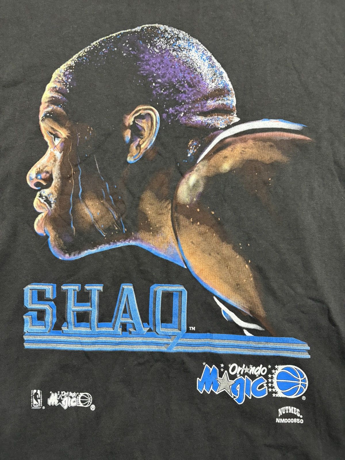 NBA Vintage Shaquille O’Neal Orlando Magic Nutmeg NBA 90s Tee Size US L / EU 52-54 / 3 - 6 Thumbnail
