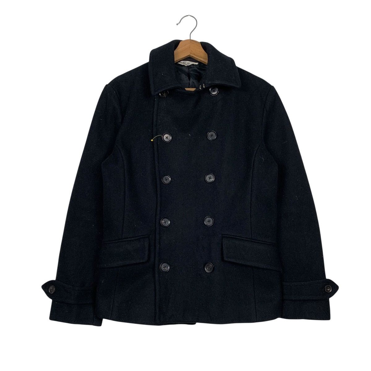 Edifice Japan Edifice Japan Double Breasted Black Jacket Size US S / EU 44-46 / 1 - 1 Thumbnail