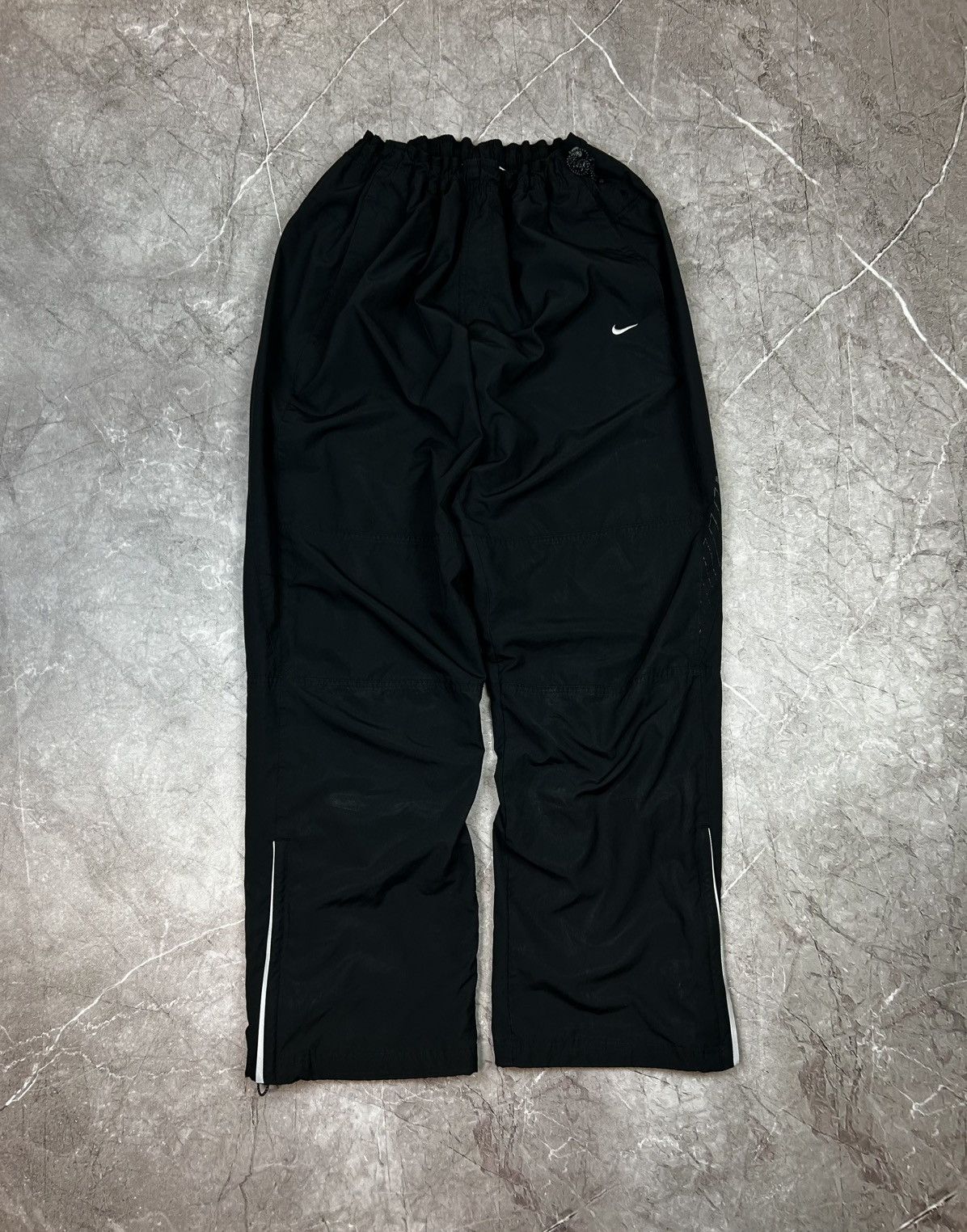 Nike Nike AIR vintage track pants XL black joggers Y2K Gorpcore Size US 34 / EU 50 - 3 Thumbnail