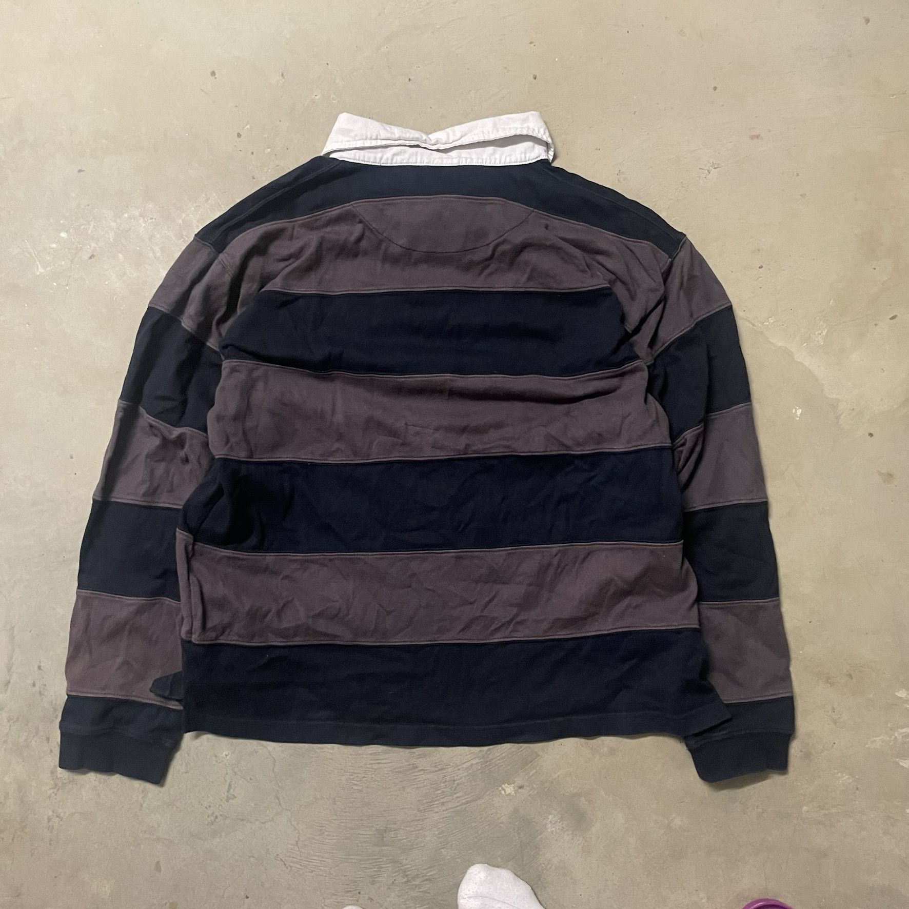 Converse Vintage Converse Polo Hoodie Size US L / EU 52-54 / 3 - 3 Thumbnail