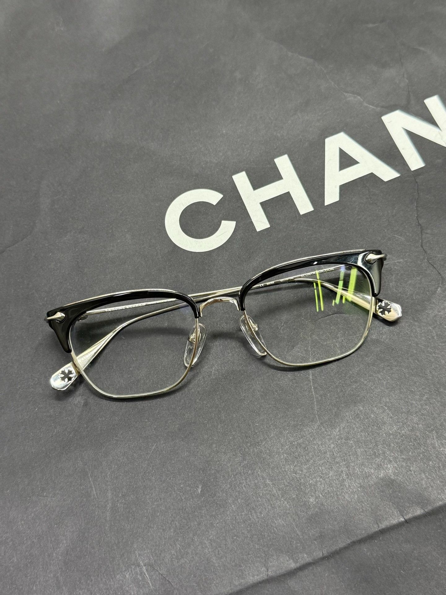 Chrome Hearts Chrome Hearts SLUNTRADICTION Sunglasses Size ONE SIZE - 1 Thumbnail