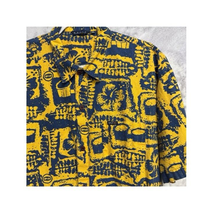 Split Vintage SPLIT Button Up Shirt Mens XL Surf Skate Hawaiian Y2 Size US XL / EU 56 / 4 - 3 Thumbnail