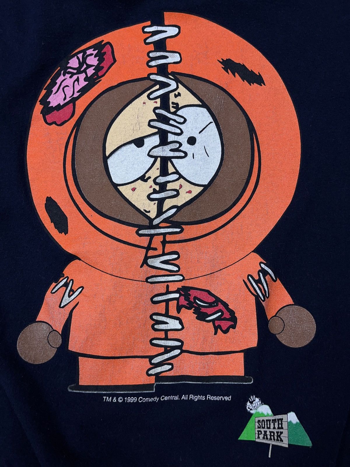 Cartoon Network Vintage 1999 South Park Dead Kenny Zombie T-shirt Simpsons Size US M / EU 48-50 / 2 - 3 Thumbnail