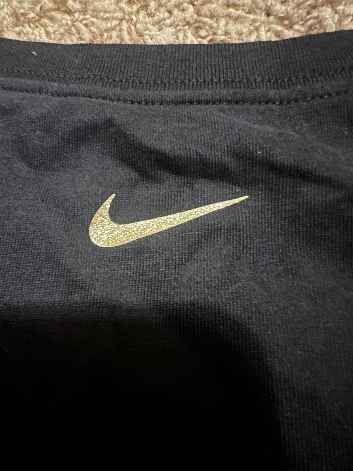 Nike Nike Women’s Dri-FIT Cracked Swoosh Black Tee Sample Size XXL / US 16-18 / IT 52-54 - 5 Thumbnail