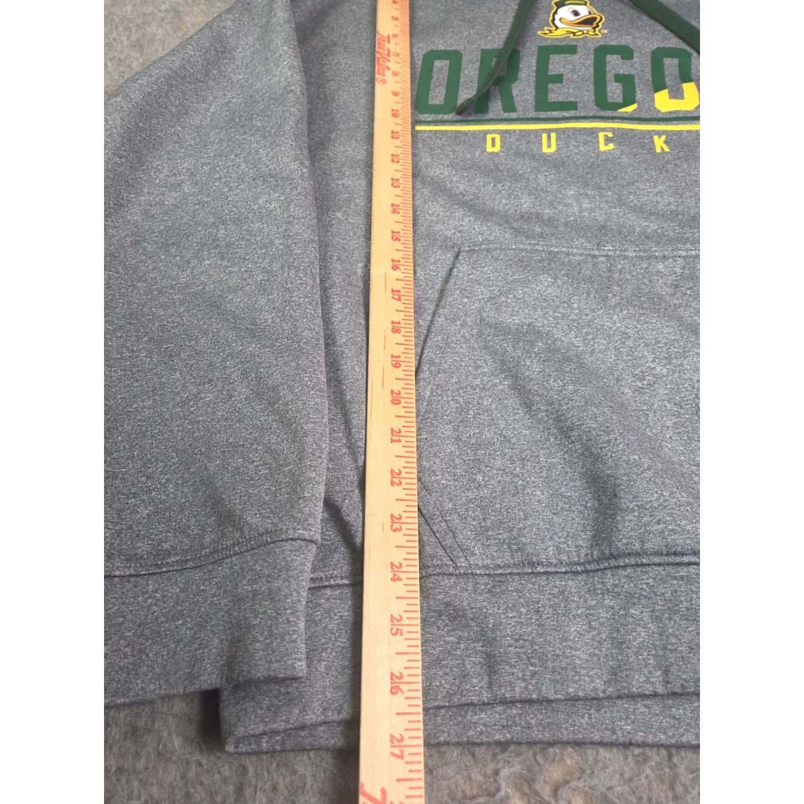 Champion Champion Oregon Ducks Logo Spellout Hoodie Gray Large Size US L / EU 52-54 / 3 - 6 Thumbnail