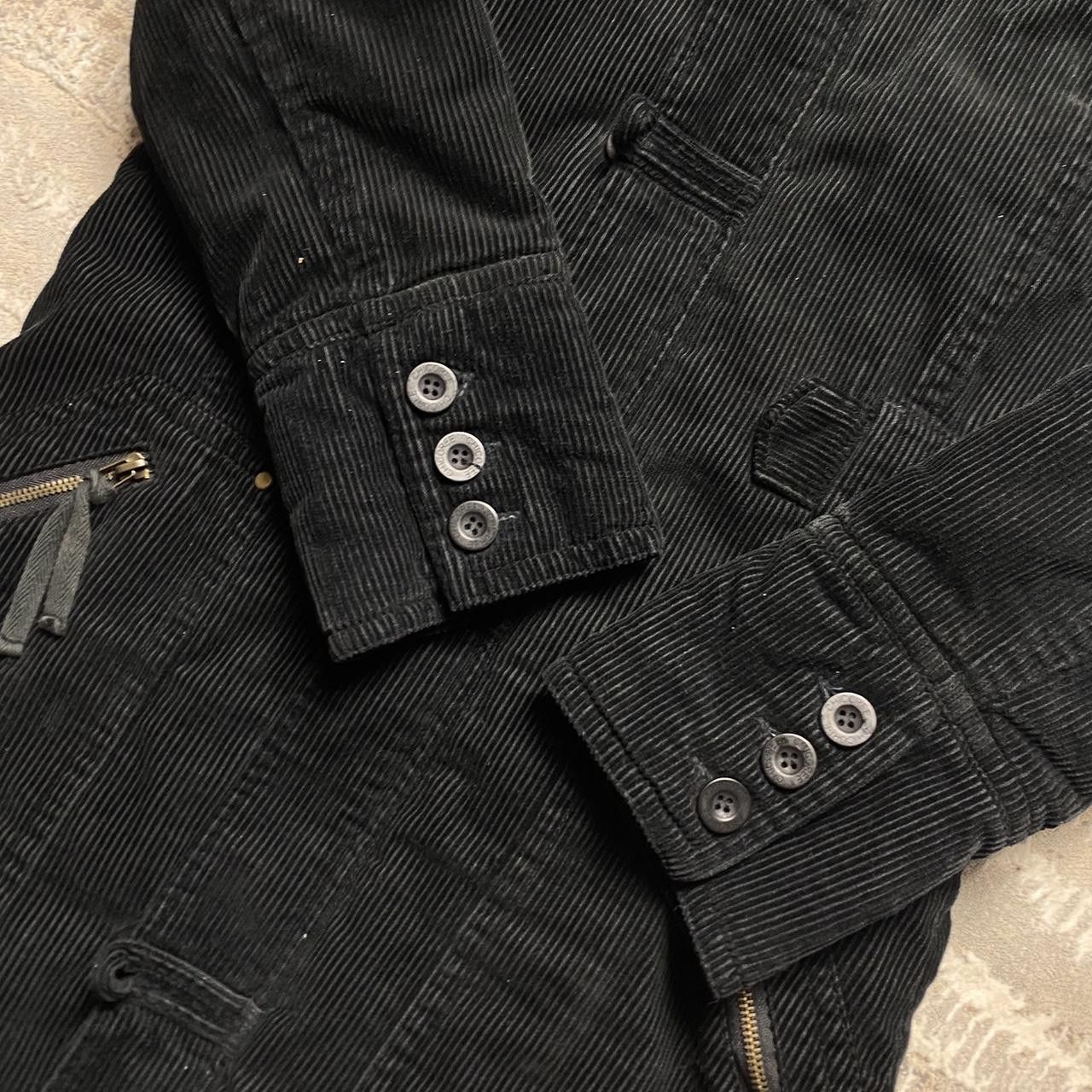 Japanese Brand 00s Chicoree Japan Style Corduroy Coat Black M Size M / US 6-8 / IT 42-44 - 6 Thumbnail