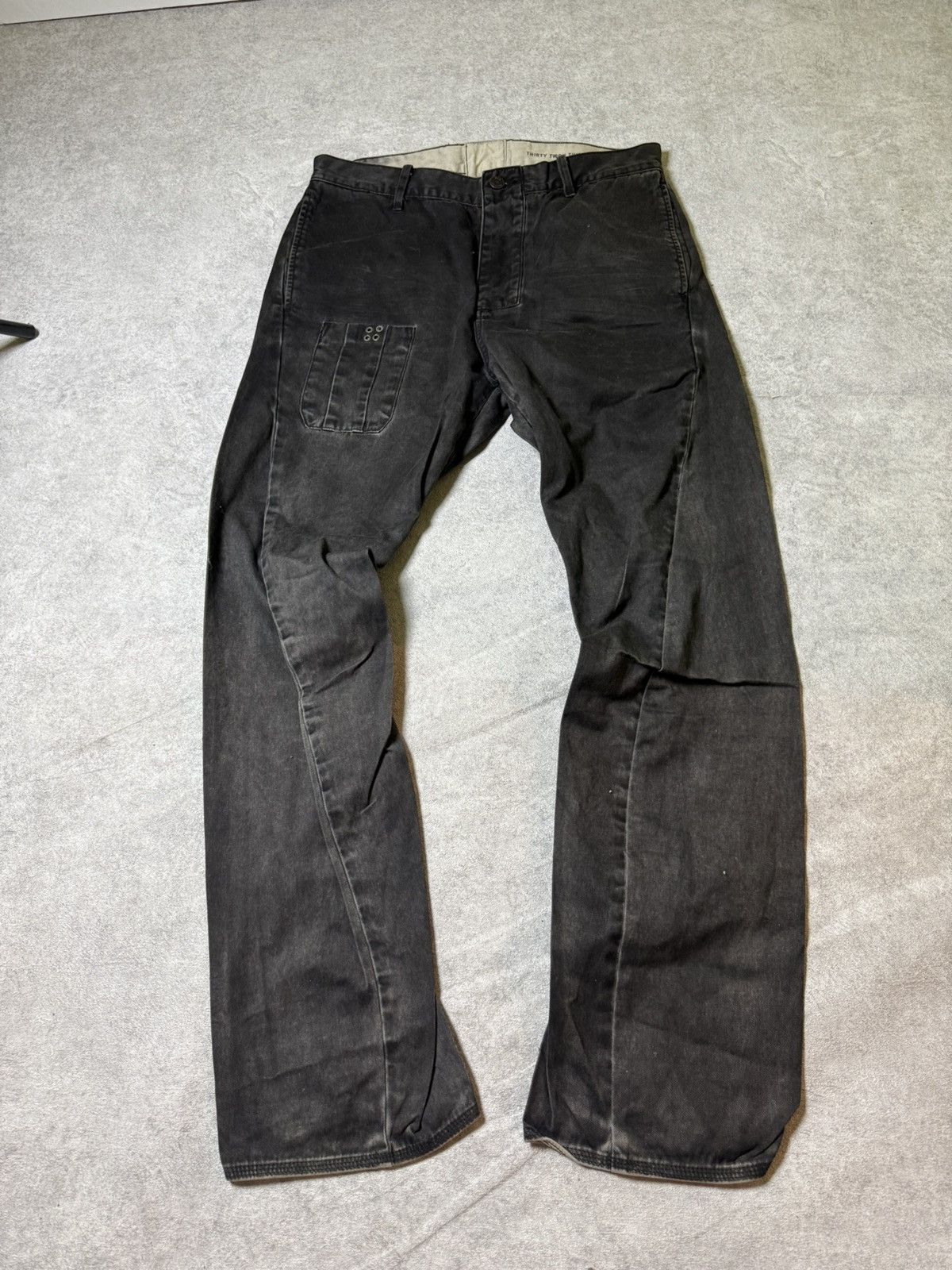 Allsaints LGB ALLSAINTS SPITALFIELDS AUTIN WINTER 2008 " METAMORHOSIS" Size US 32 / EU 48 - 2 Thumbnail
