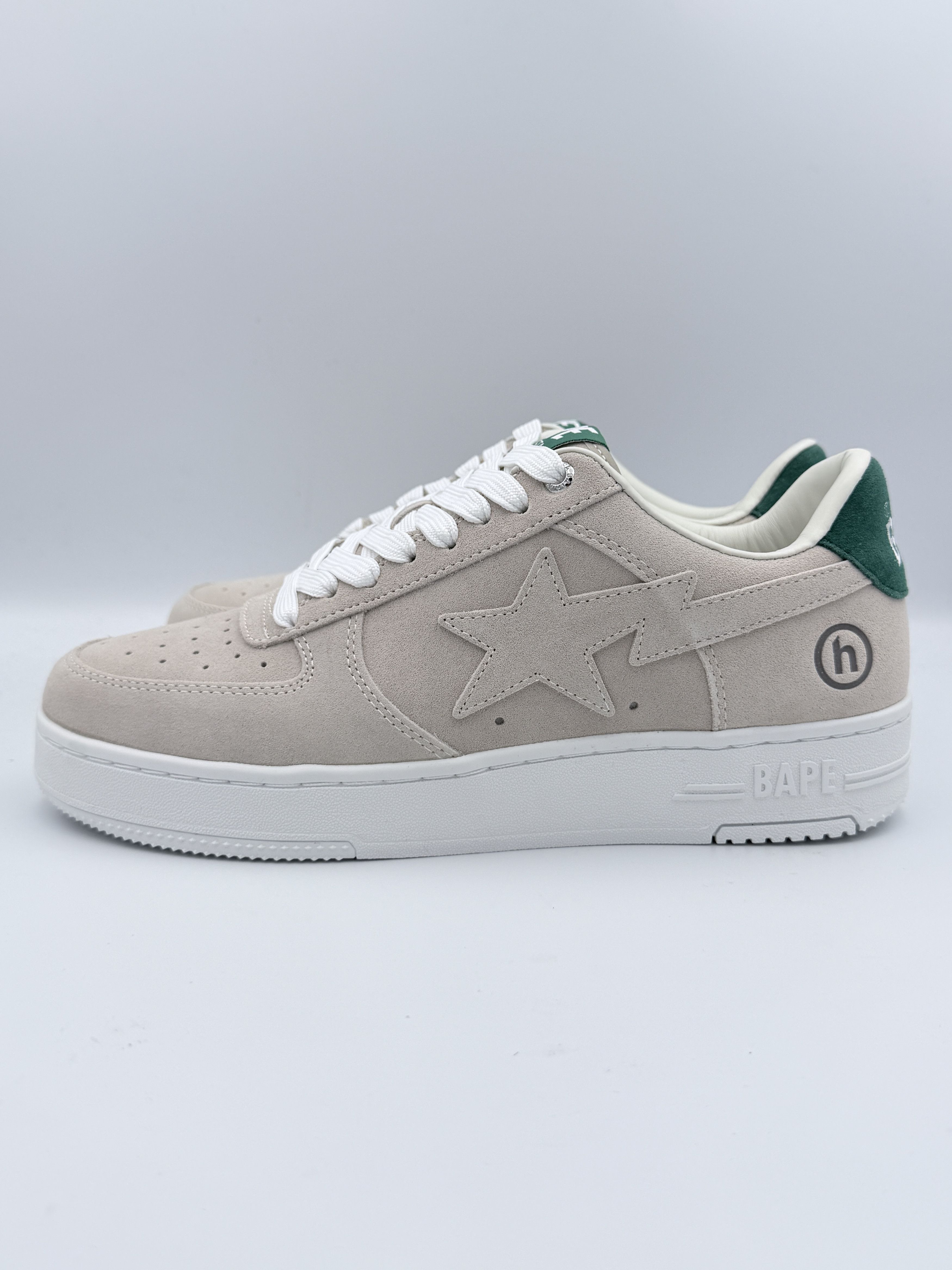 Bape Hidden NY x Bape Bapesta Tan Suede Size US 9 / EU 42 - 4 Thumbnail