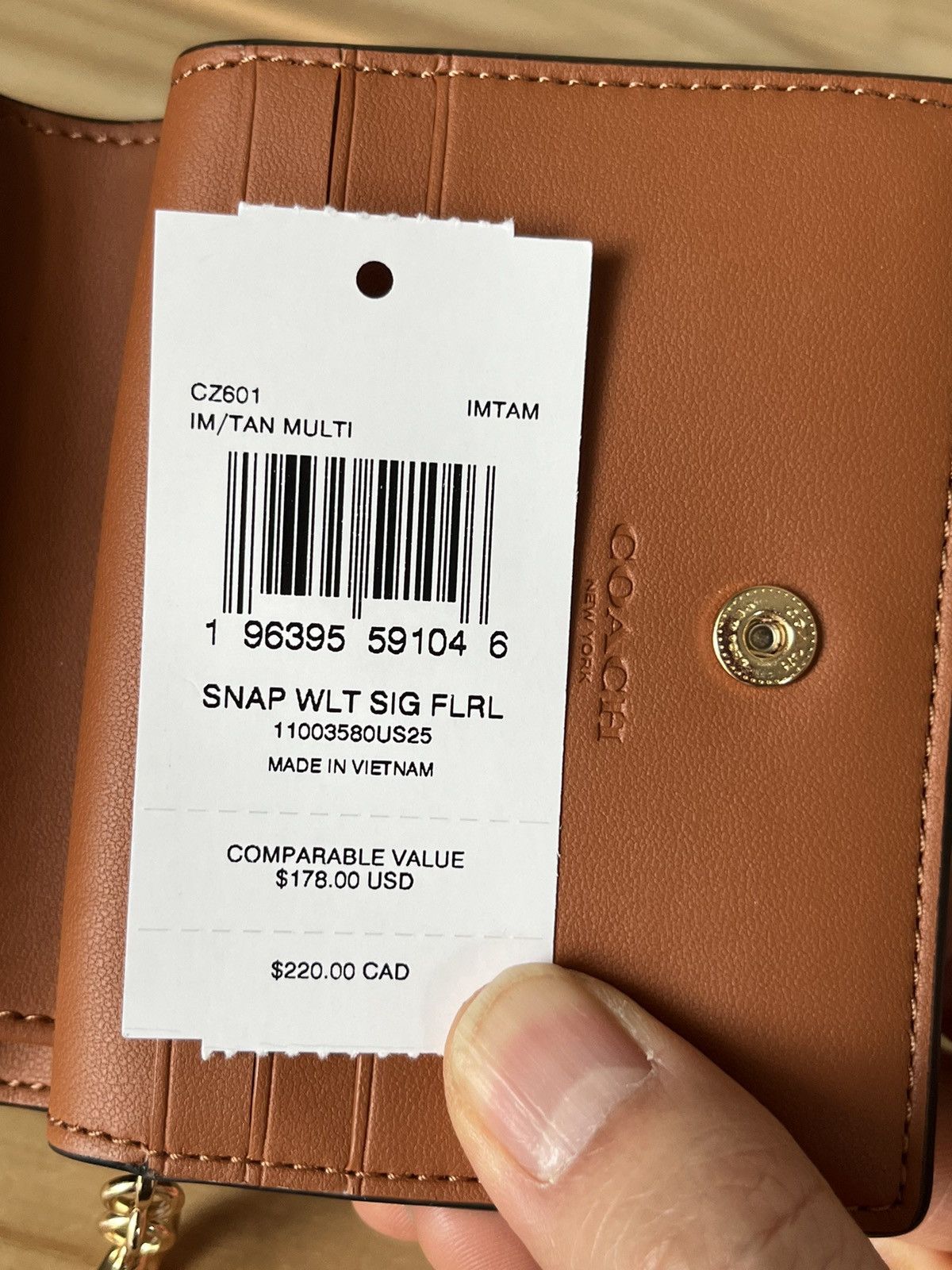 Coach Coach Wallet Size ONE SIZE - 5 Thumbnail