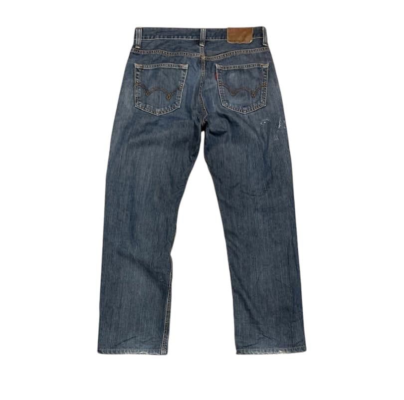 Edwin Vintage Edwin 503 Straight Blue Jeans Size US 33 - 3 Thumbnail