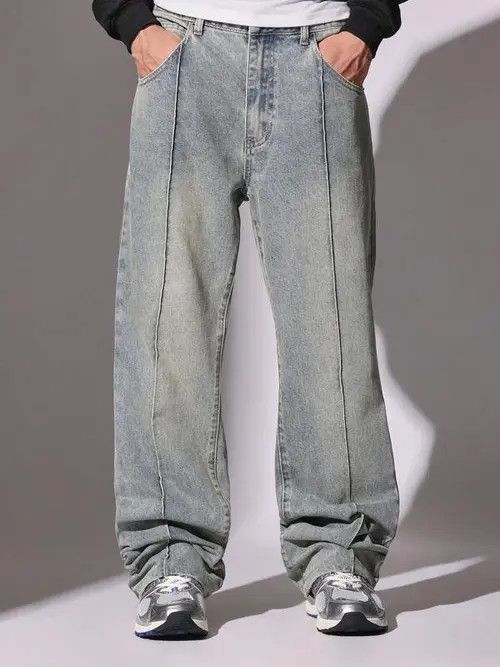 Japanese Brand Washed Flare Fit Jean Size US 34 / EU 50 - 1 Thumbnail