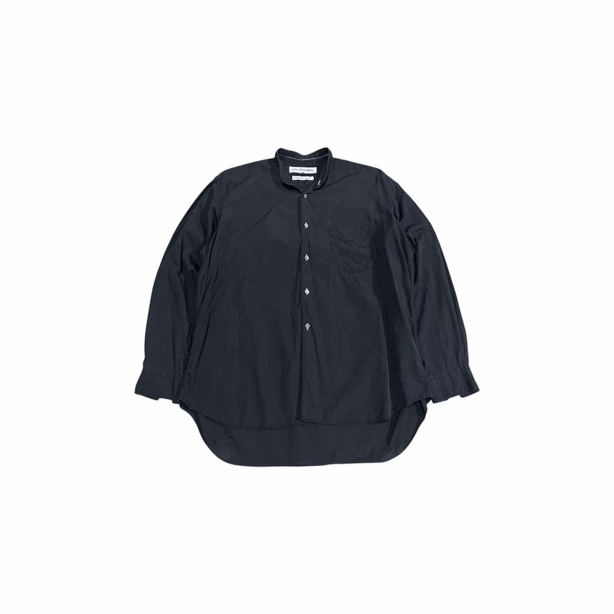 Comme des Garcons Black × Comme des Garcons Homme × Comme des Garcons SHIRT 🔥Archived Comme Des Garcons Shirt Mandarin Collar Ls Size US XL / EU 56 / 4 - 1 Thumbnail