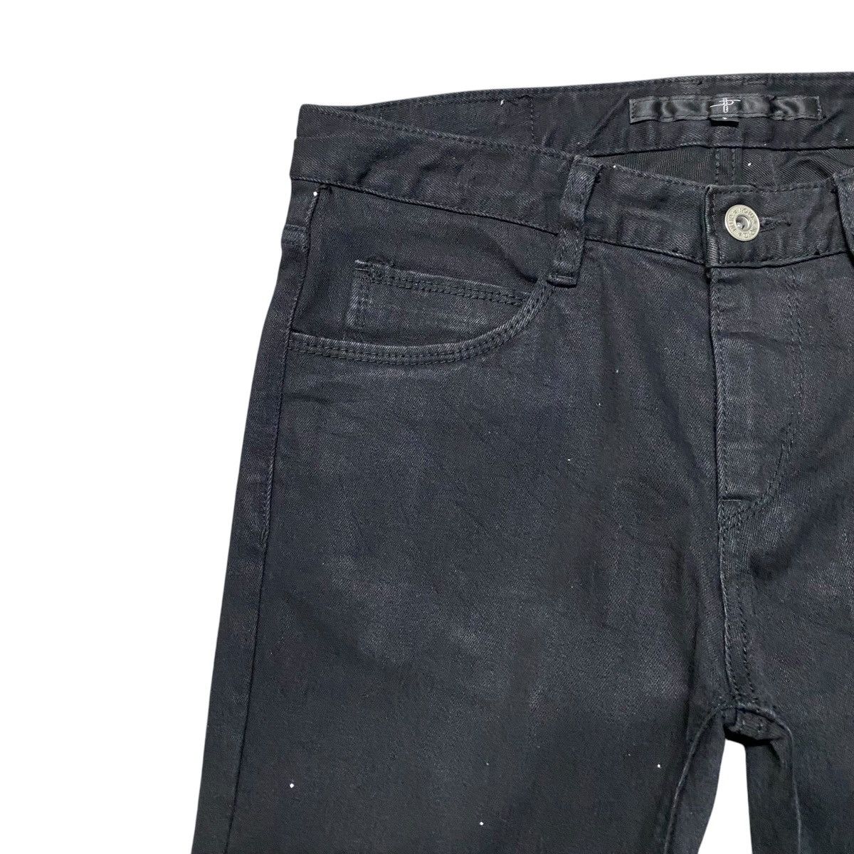 NO ID NO ID Black Denim Painter Jeans Size US 29 - 4 Thumbnail