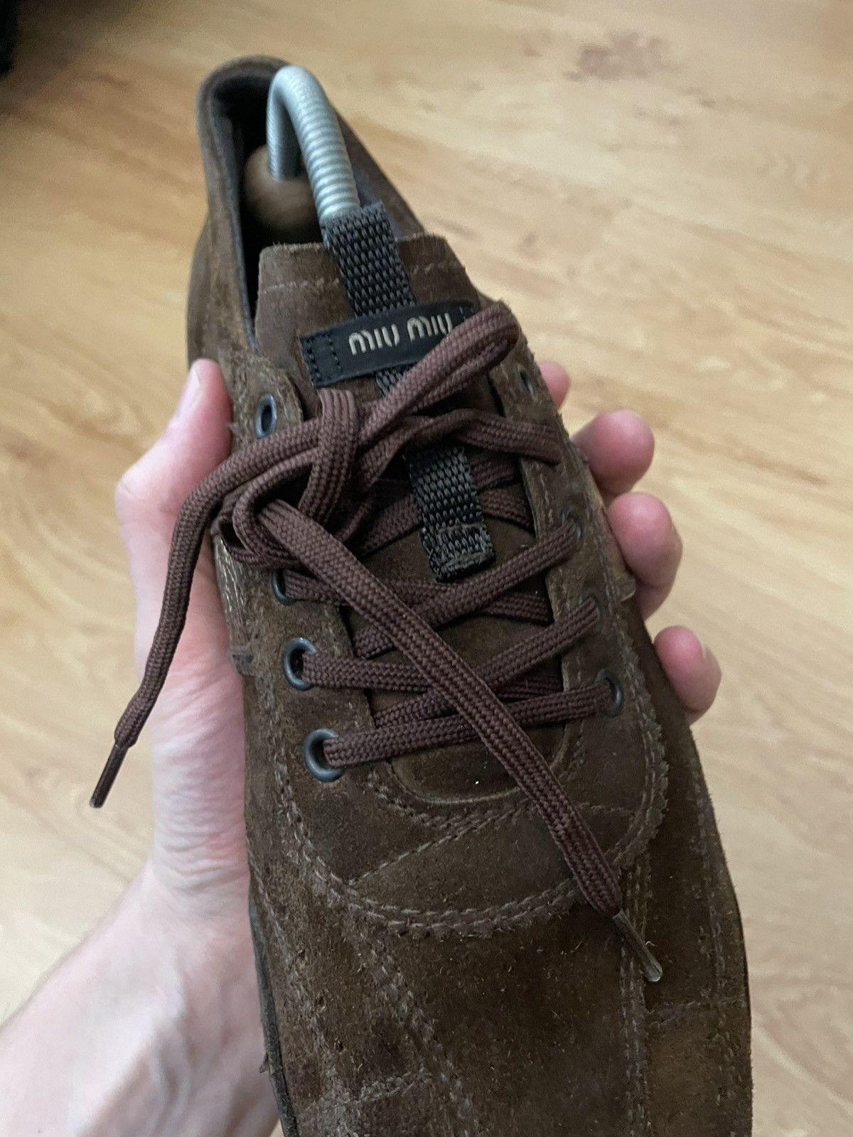 Miu Miu Miu Miu sneaker fw99 Size US 11.5 / EU 44-45 - 13 Thumbnail