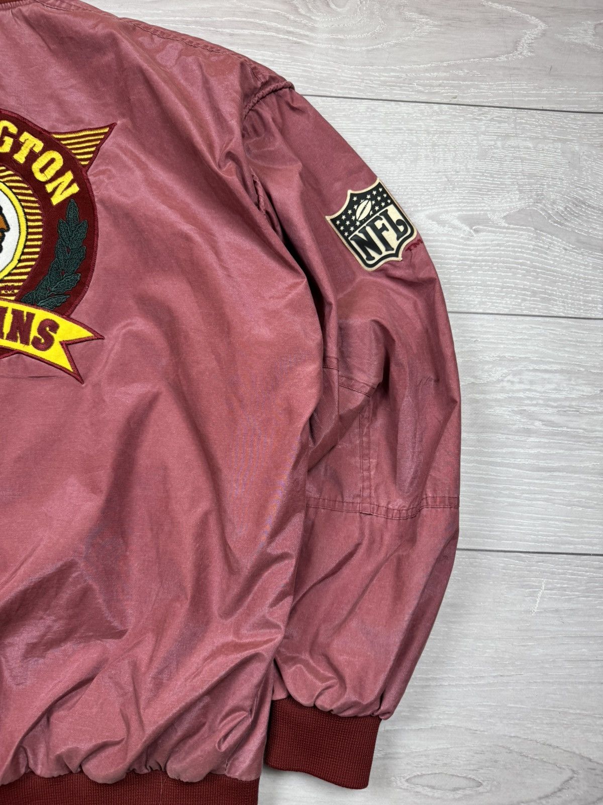 NFL Vintage Red Skins Washington Campri NFL Bomber Jacket Size US XXL / EU 58 / 5 - 8 Thumbnail