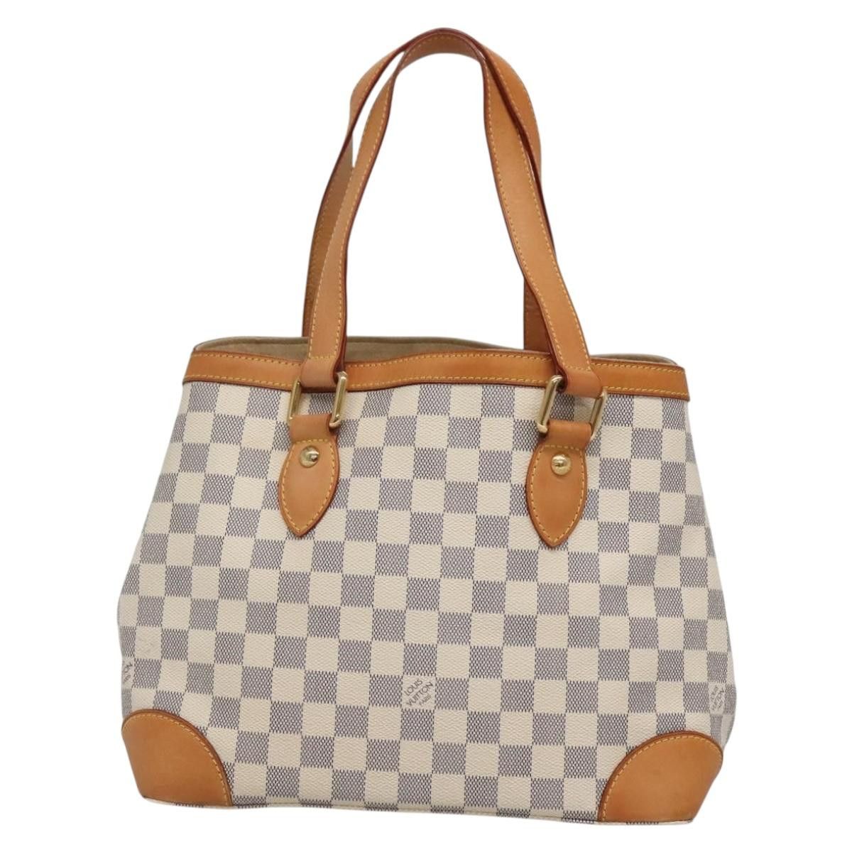 Louis Vuitton LOUIS VUITTON Damier Azur Hampstead PM Tote Bag N51207 Size ONE SIZE - 2 Thumbnail