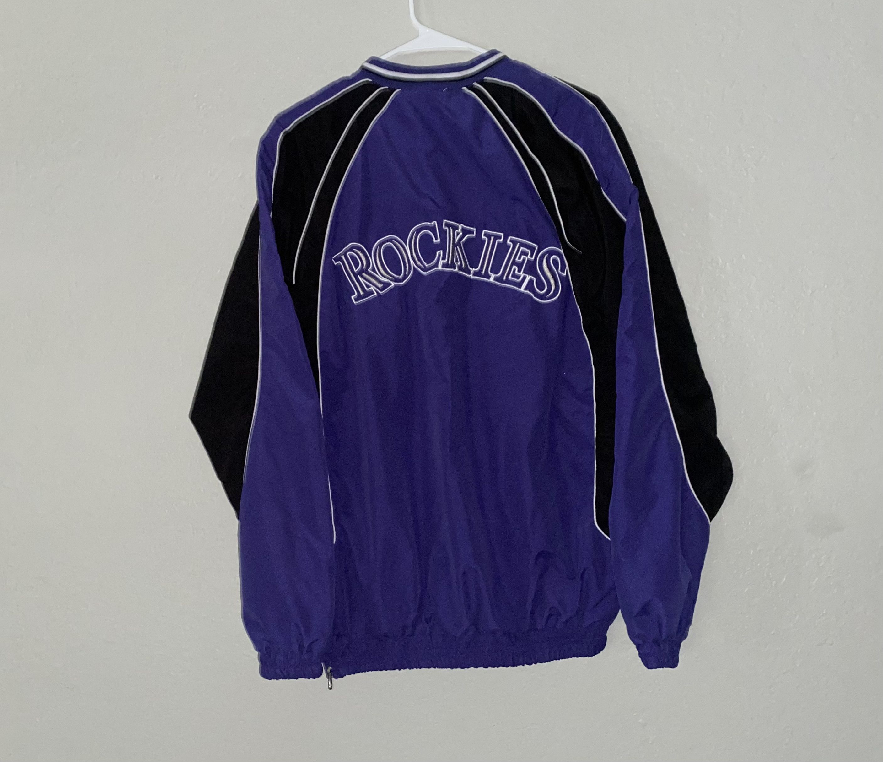 MLB vtg Colorado Rockies Pullover Windbreaker M top MLB Baseball Size US M / EU 48-50 / 2 - 5 Thumbnail