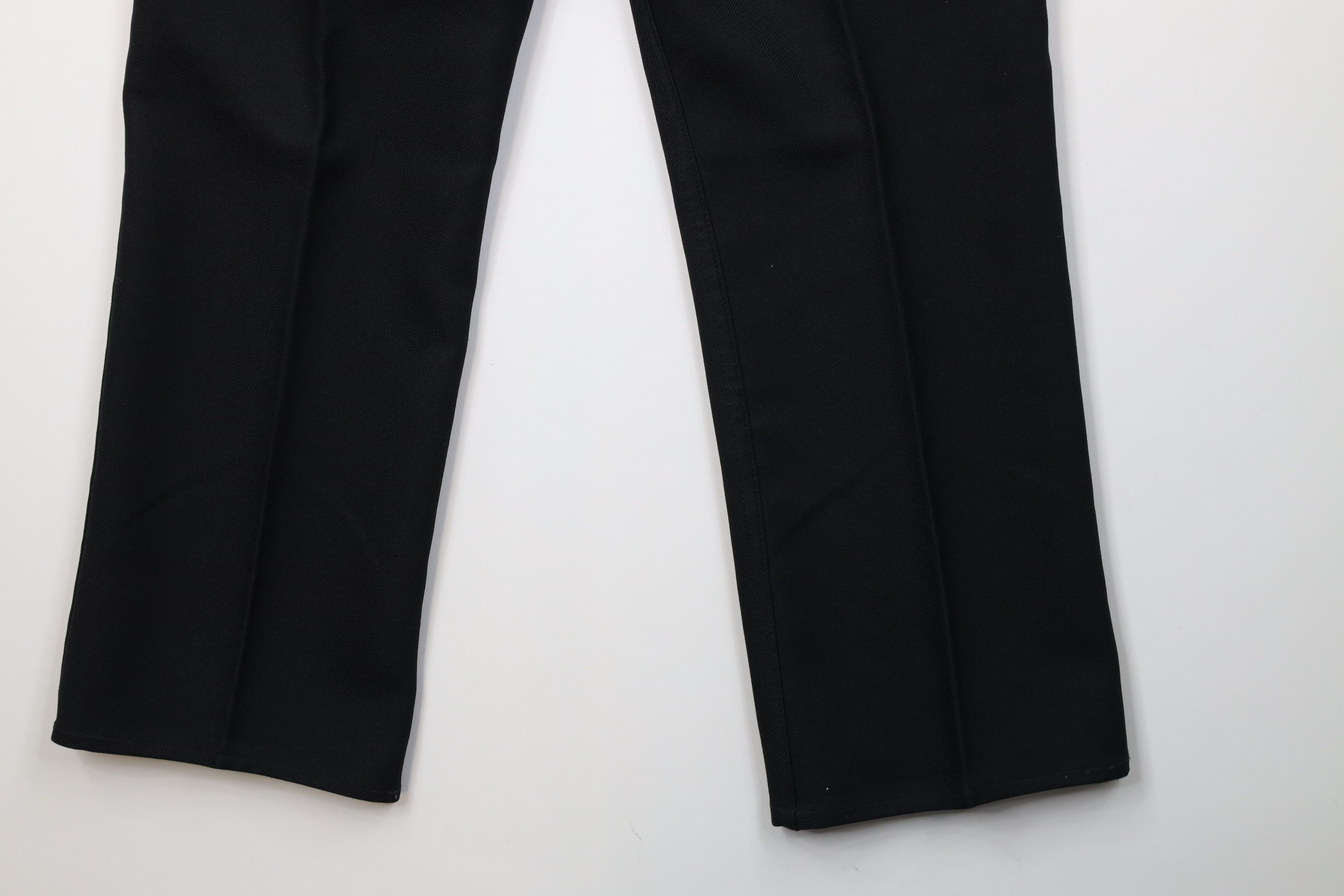 Levi's Vintage 90s Levis Flared Wide Leg Chino Pants Black USA Size US 34 / EU 50 - 14 Thumbnail