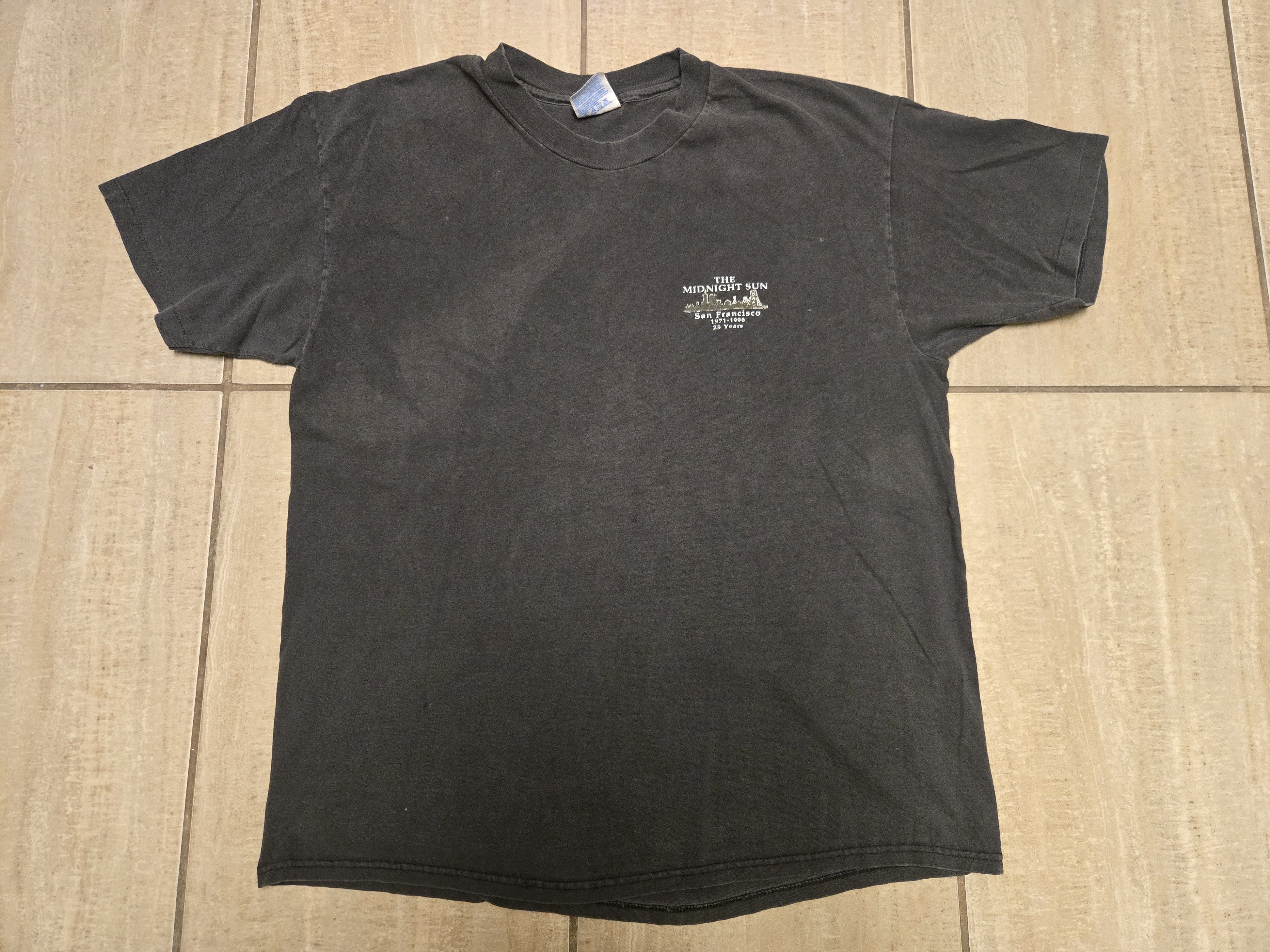 Hanes Vintage 90s Hanes San Francisco Black Graphic T-Shirt XL Size US XL / EU 56 / 4 - 1 Thumbnail