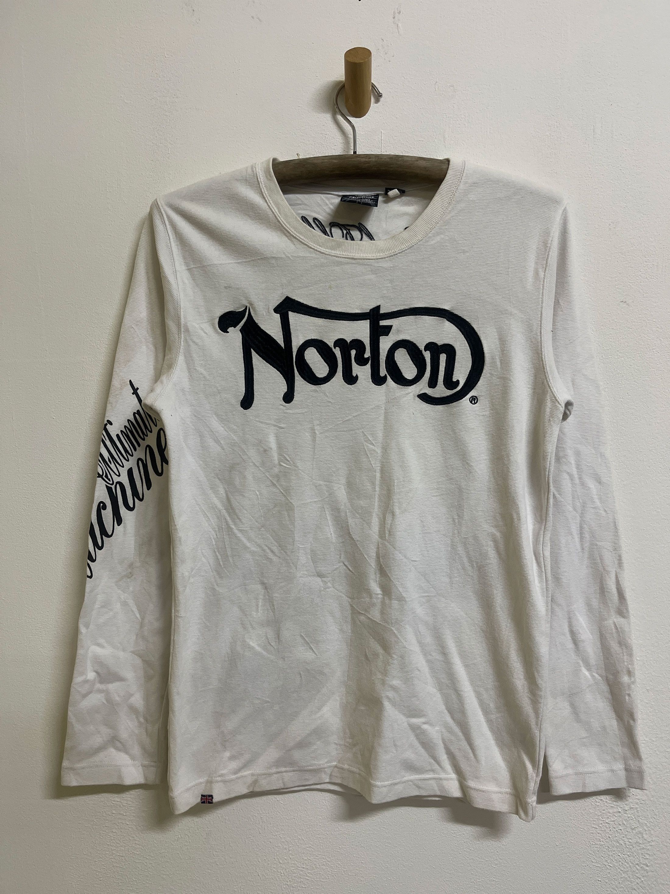 Individual Sentiments Norton Motorcycles Embroidery Tear Away Sleeve Size US L / EU 52-54 / 3 - 1 Thumbnail