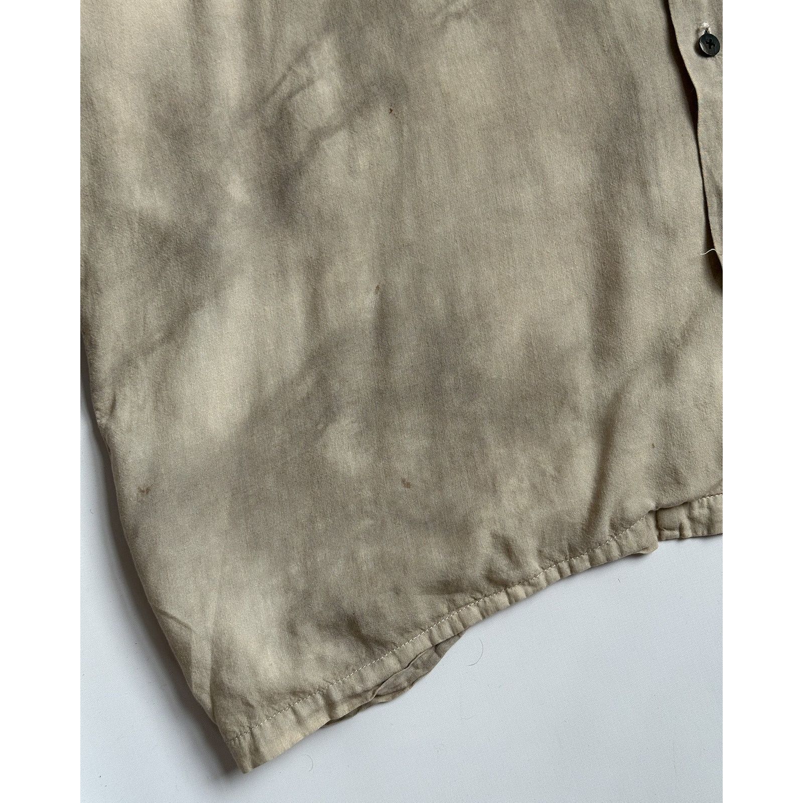 Kapital Kapital Linen Camp Collar Shirt Size US XXL / EU 58 / 5 - 3 Thumbnail